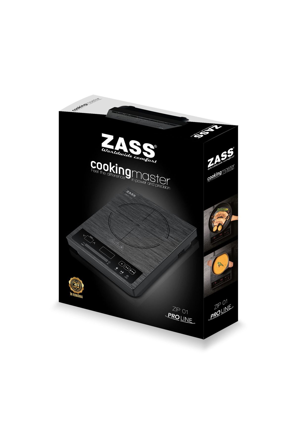 Zass-Zip 01 Induction Electric Hob, 2000w, Led Display, 3 Power Settings, Cooking Pause 5