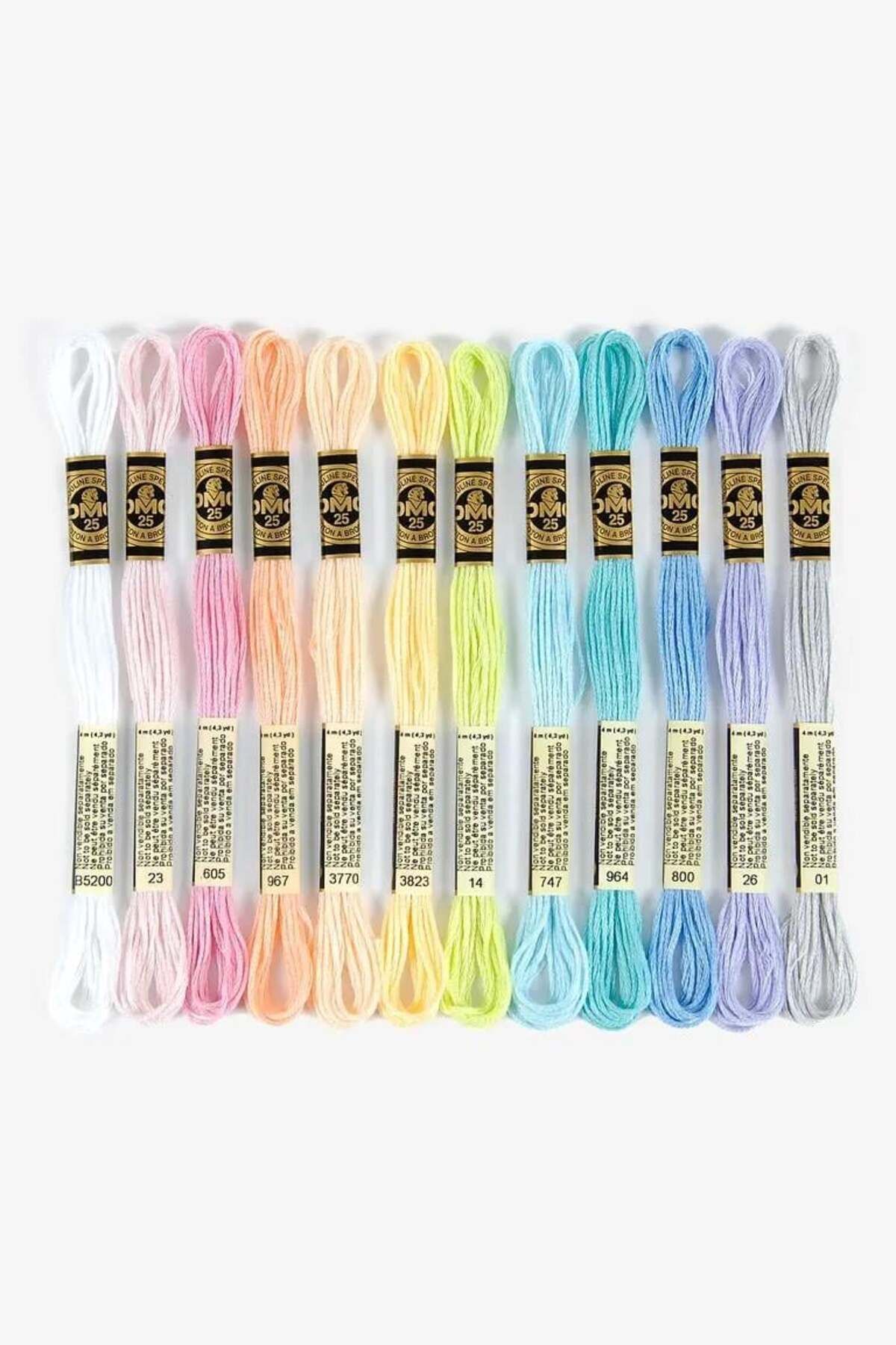 Dmc Muline12'li Set - Pastel Renkler