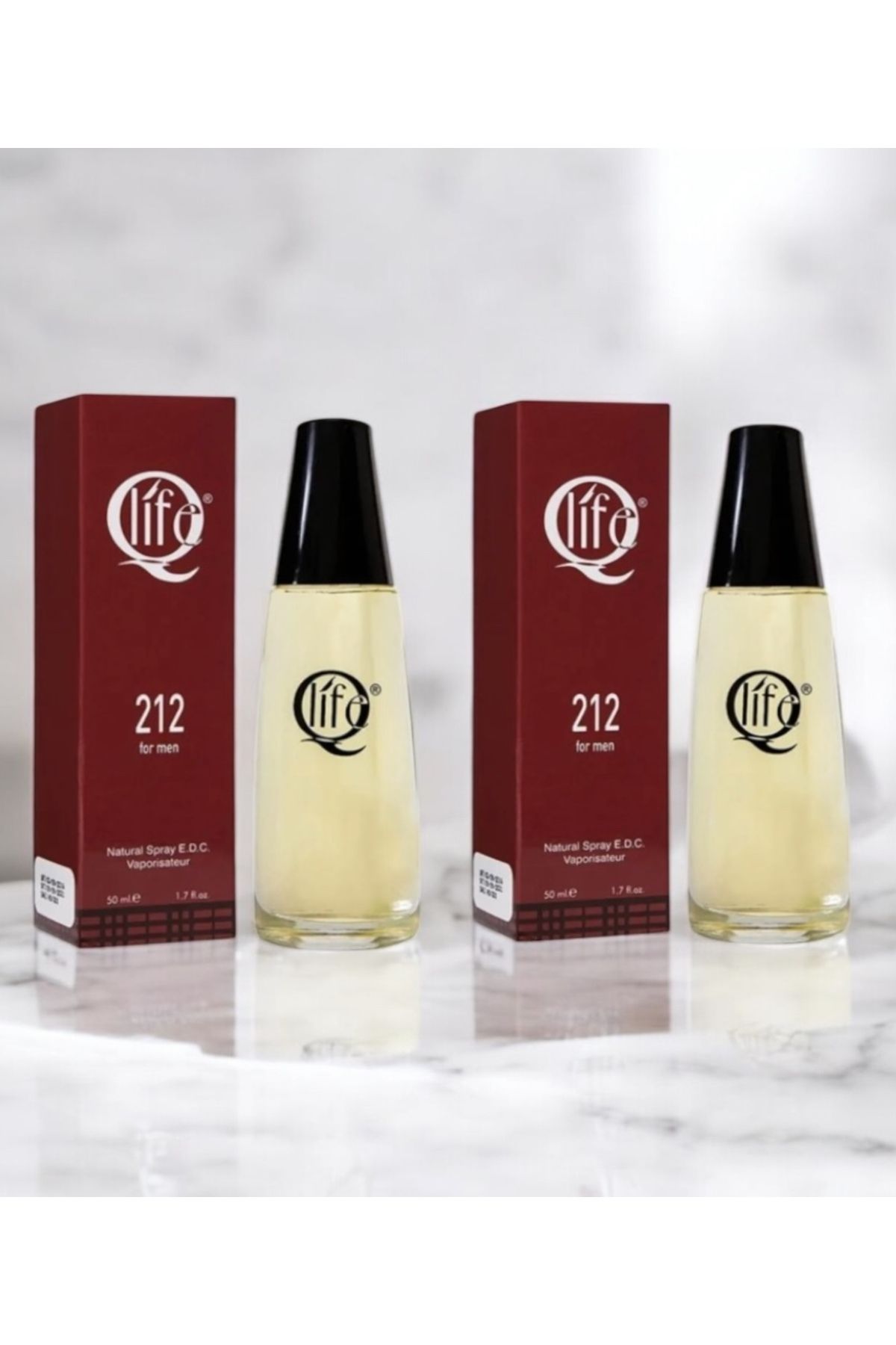 Qlife No:212 Burbery Brbrys Erkek Parfüm 2 Adet 50 ml