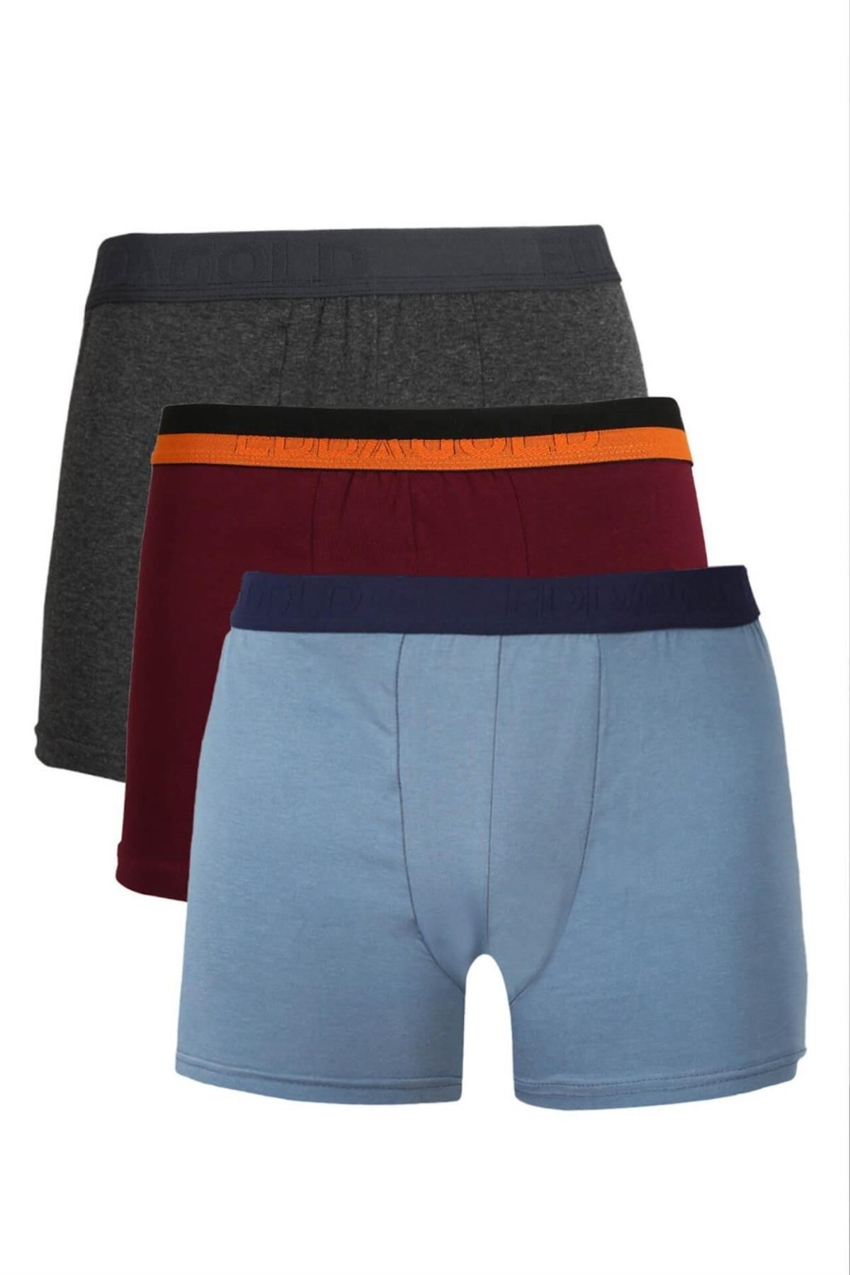 Celira Erkek Penye 3'lü Boxer 40093