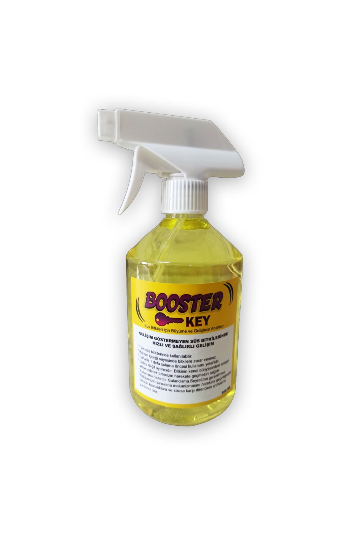 Booster Key Süs Bitkileri Için Maksimum Gelişim Bitki Besini Ve Vitamin 500ml