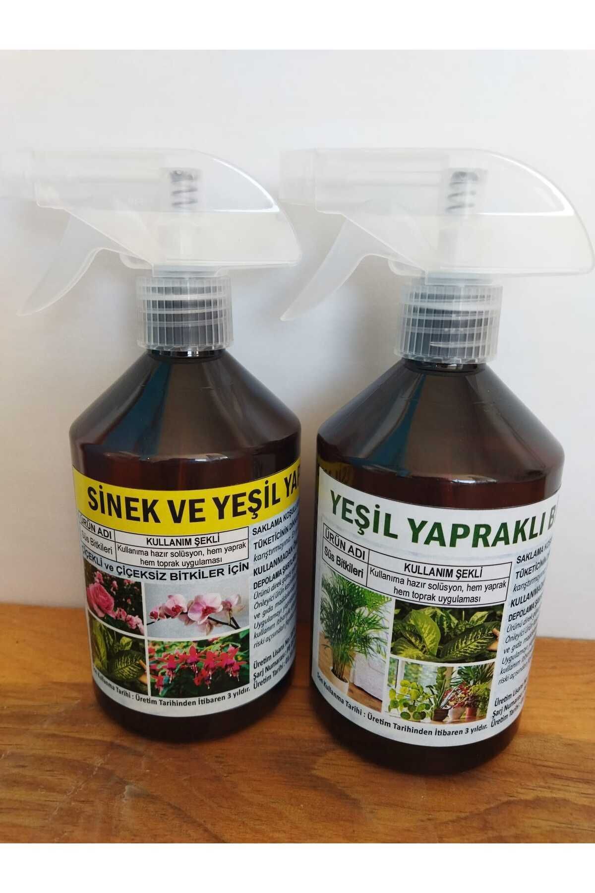 ARAZİ TARIM Sinek ve Yeşil Yaprak Biti Önleyici 0,5 lt + Yeşil Yapraklı Bitki Besini 0,5 lt (İKİLİ SET)