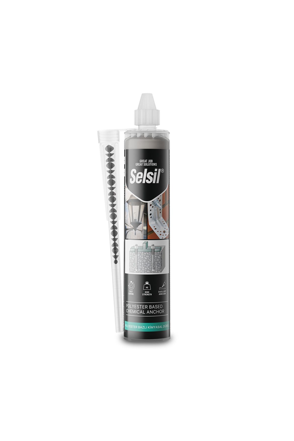 Selsil SELSİL 2K POLYESTER BAZLI KİMYASAL DUBEL 300 ML