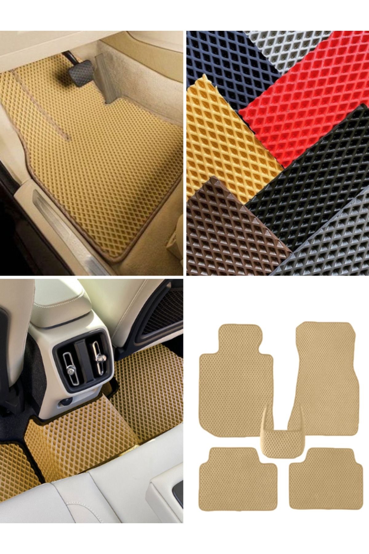 Mir Auto Design Fiat Fiorino 2023 Model Yeni Nesil Oto Paspas Bej