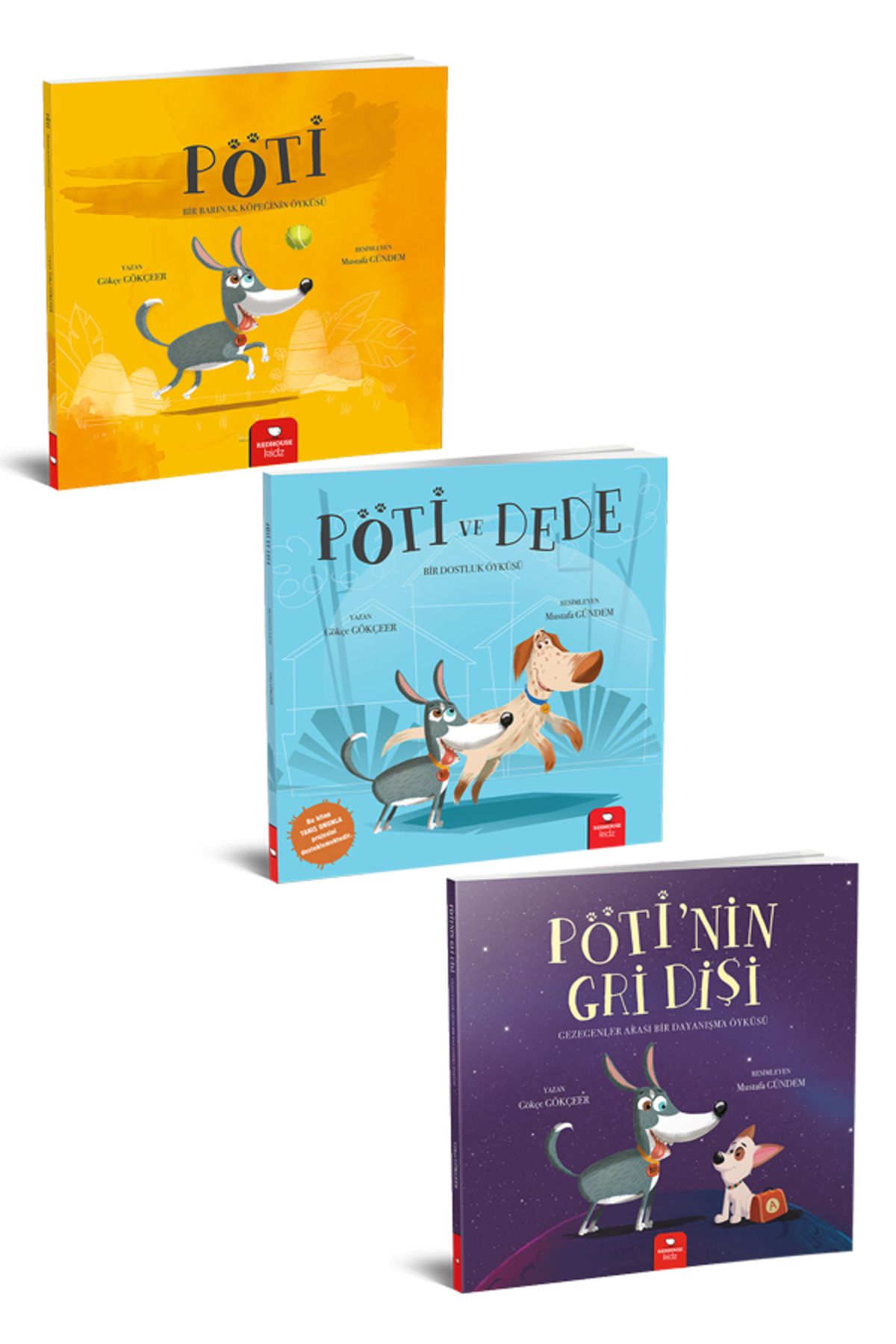 Redhouse Kidz Yayınları Pöti Serisi-Bir Barınak Köpeğinin Öyküsü