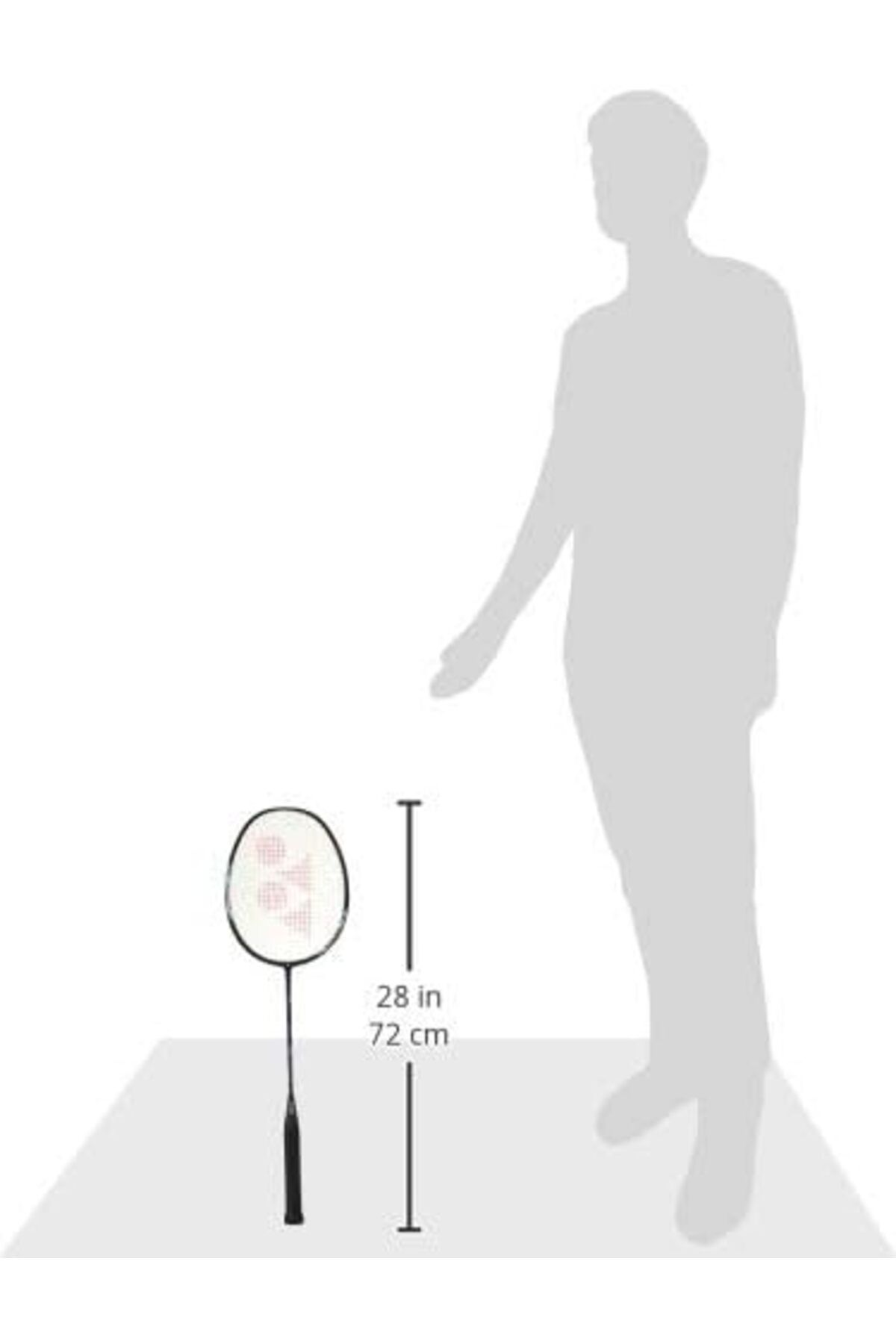 YONEX-مضرب تنس الريشة AstroxLite 27i بخيوط جرافيت | غطاء مضرب | 77 غرامًا | شد خيط 30 رطلاً 6