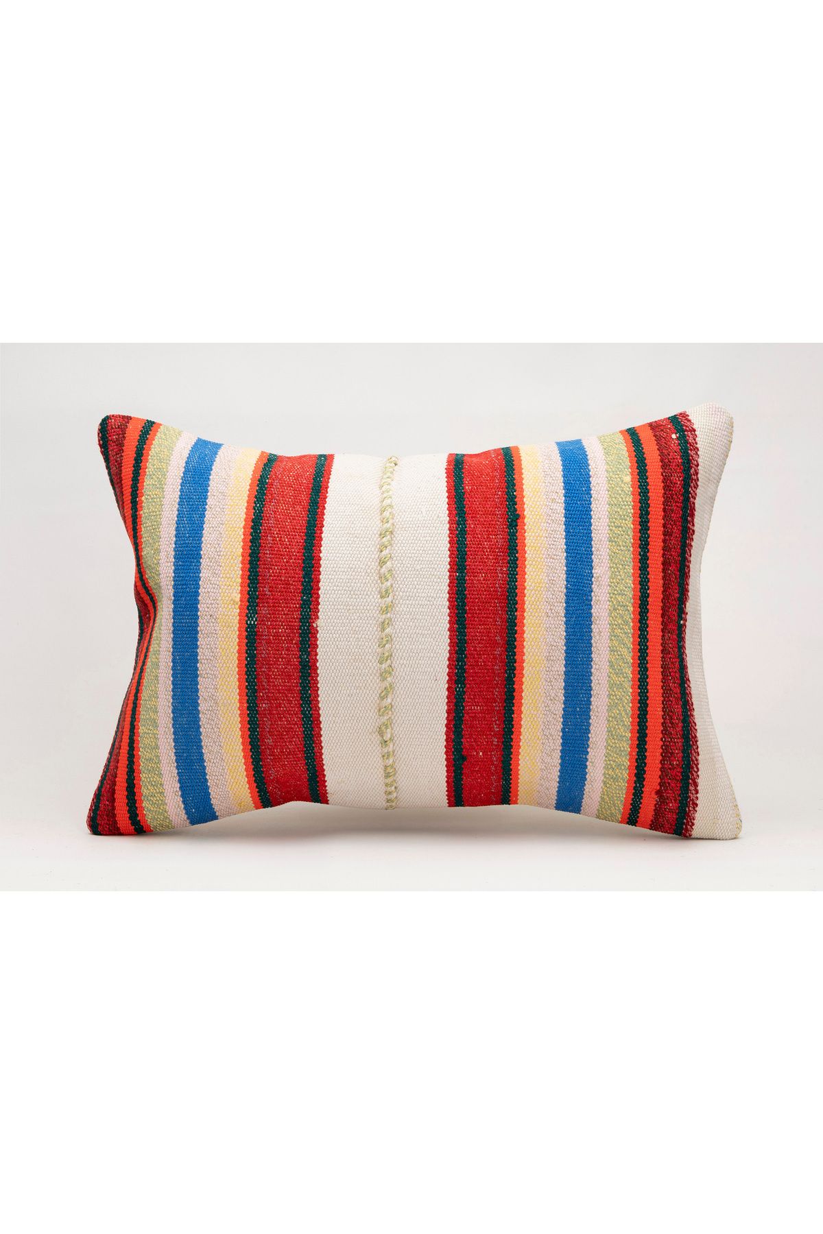 Kilim Whole Sale El Yapımı Kilim'den Yapılmış Vintage Yastık Kırlent Kılıfı, 40x60 cm