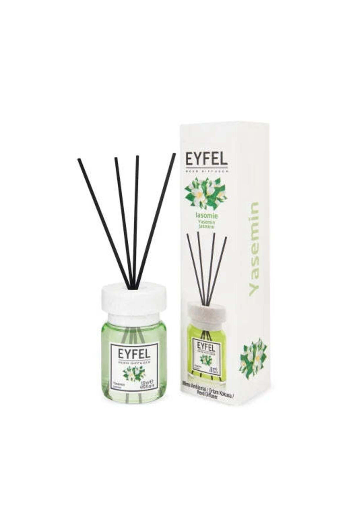 Eyfel Αποσμητικό χώρου με στικς 120ml, Γιασεμί