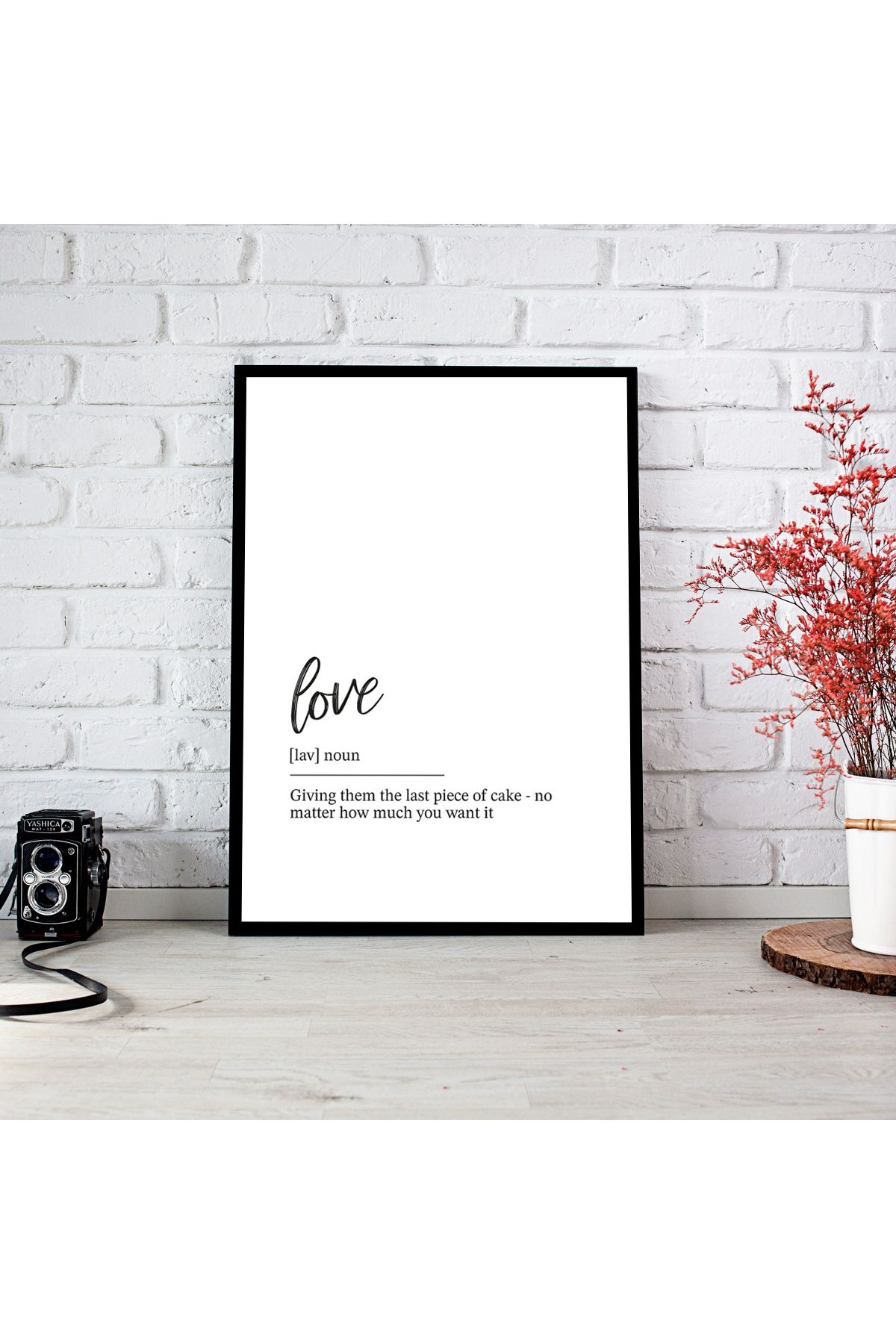 woodsia Ahşap MDF Poster Tablo Çerçevesiz MDF_TEK1134