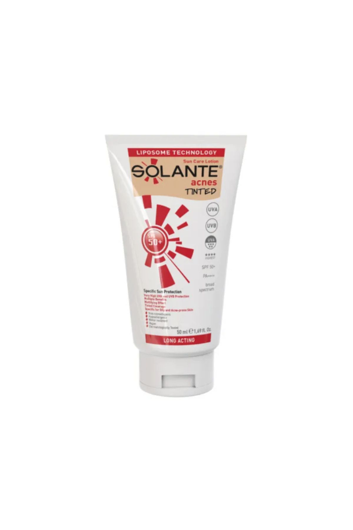 Solante Acnes Tinted Lotion SPF 50+ 50 ml