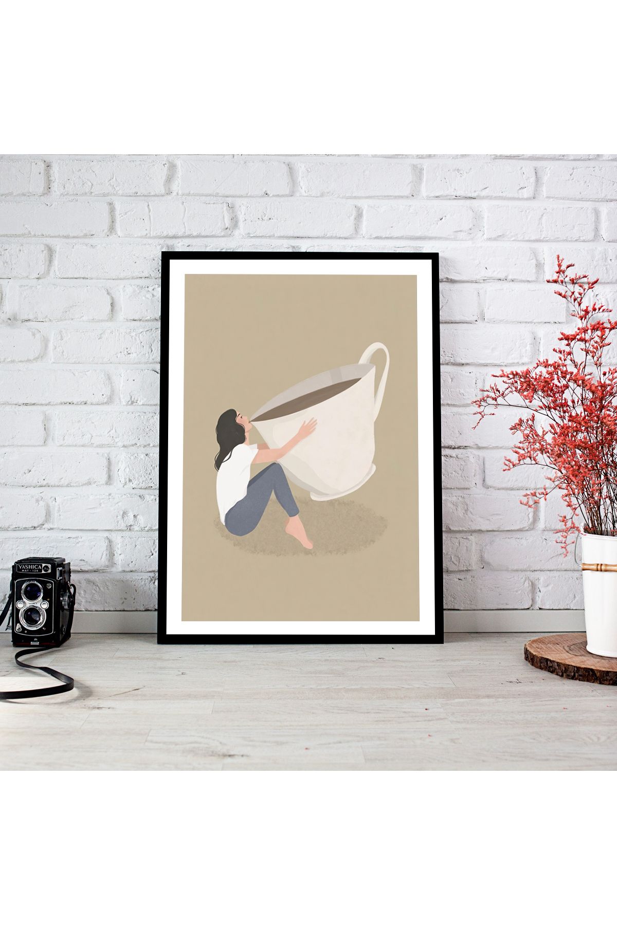 woodsia Ahşap MDF Poster Tablo Çerçevesiz MDF_TEK1119