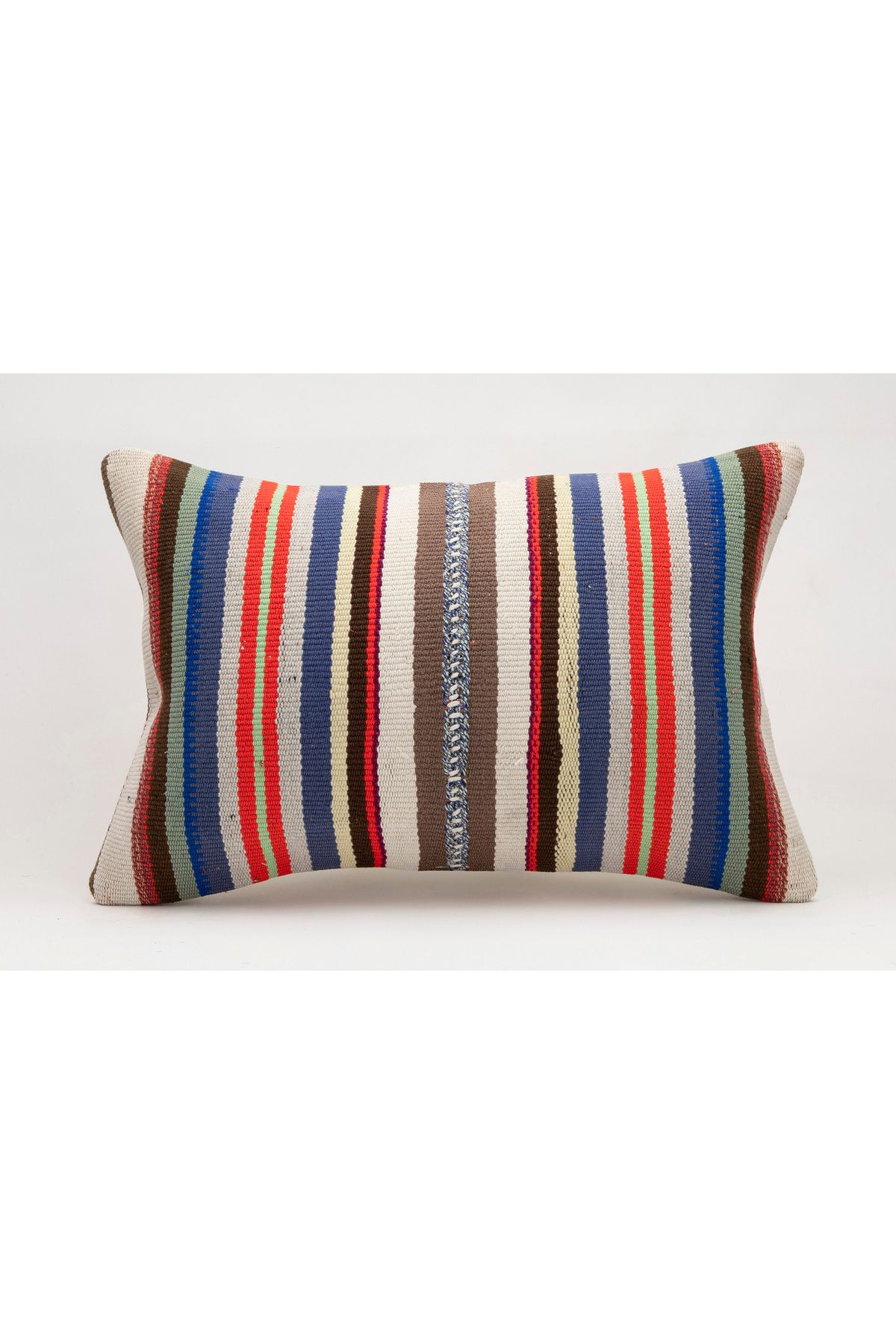 Kilim Whole Sale El Yapımı Kilim'den Yapılmış Vintage Yastık Kırlent Kılıfı, 40x60 cm