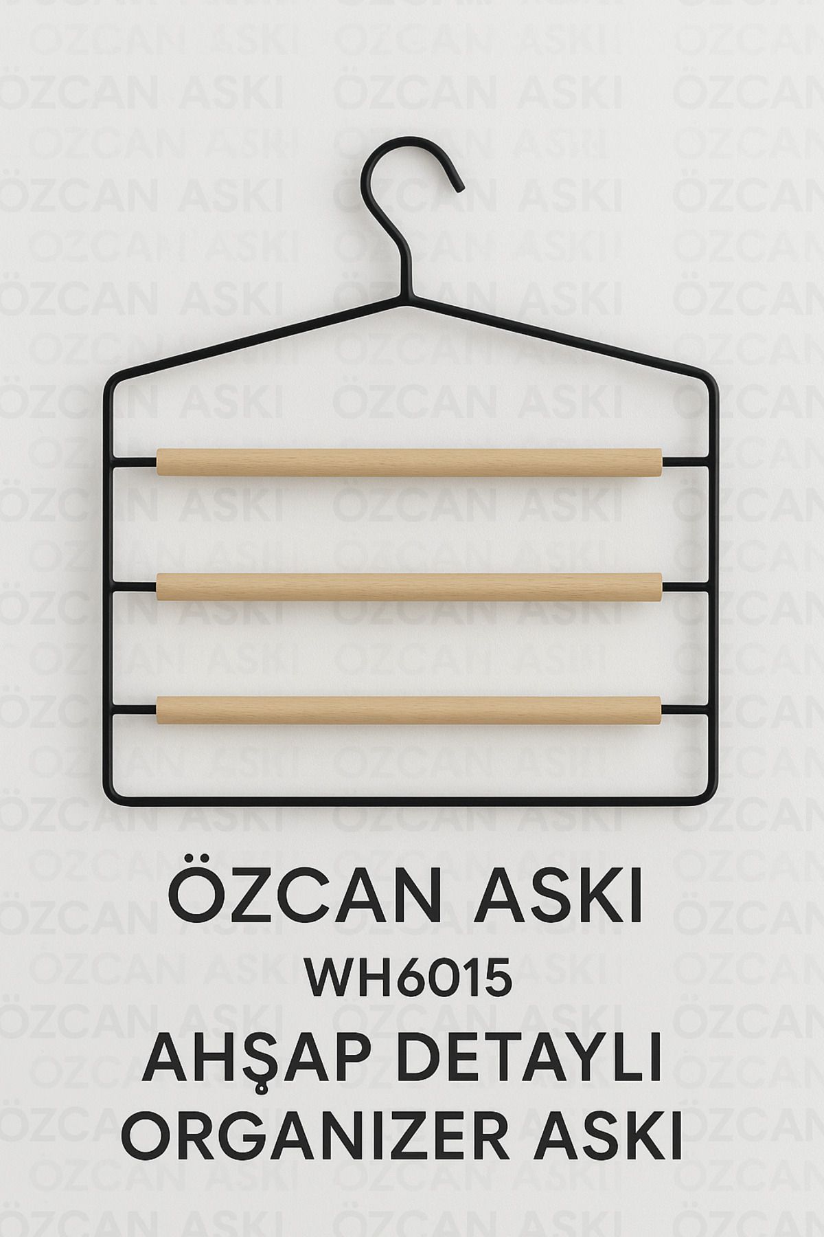 OZC AHŞAP DETAYLI ORGANİZER ASKILIK