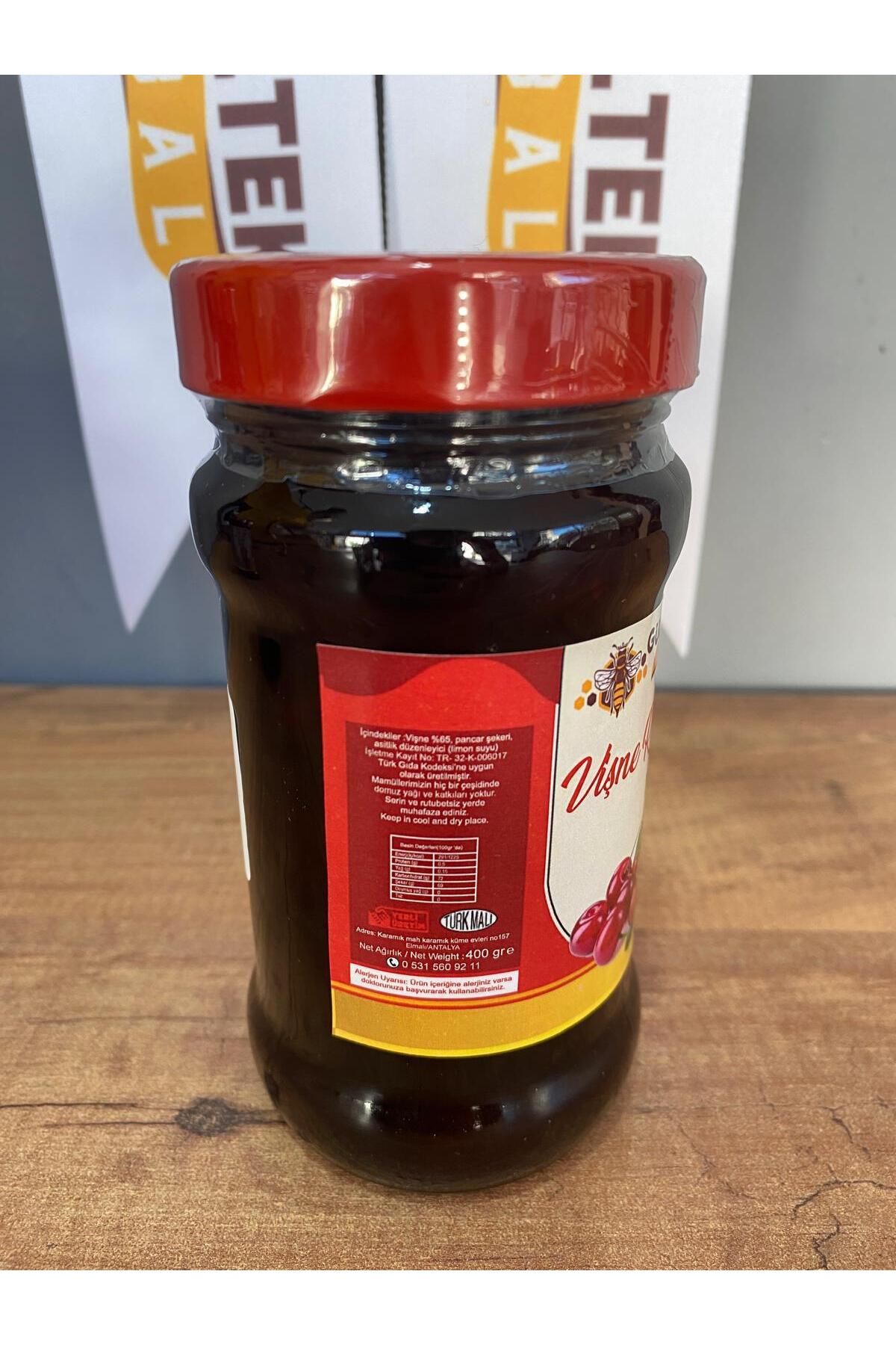 GÜLTEKİN BAL VİŞNE REÇELİ 400 GR