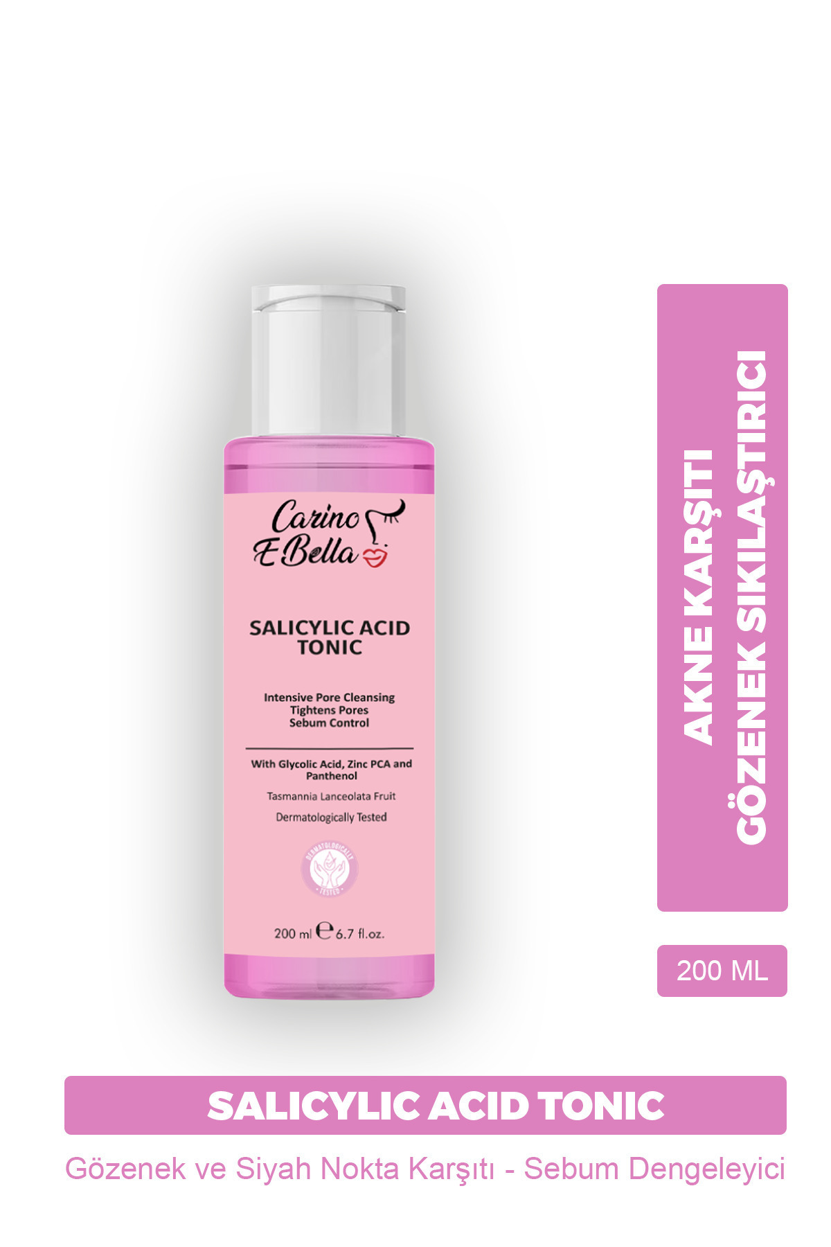 Salicylic Acid Tonik 200 ML – Akne Karşıtı Gözenek Sıkılaştırıcı Tonik — salisilikasit200ml — تصویر 8 از 8
