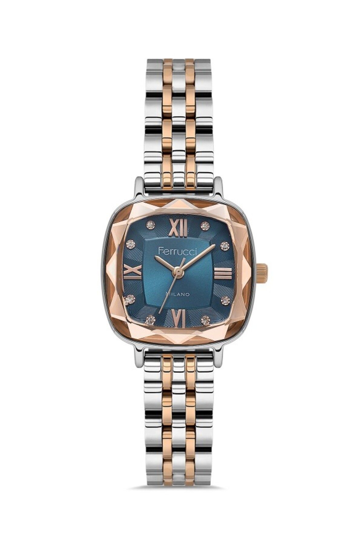 Ferrucci KADIN KOL SAATİ FC012503262M.06640003 GÜMÜŞ-ROSE