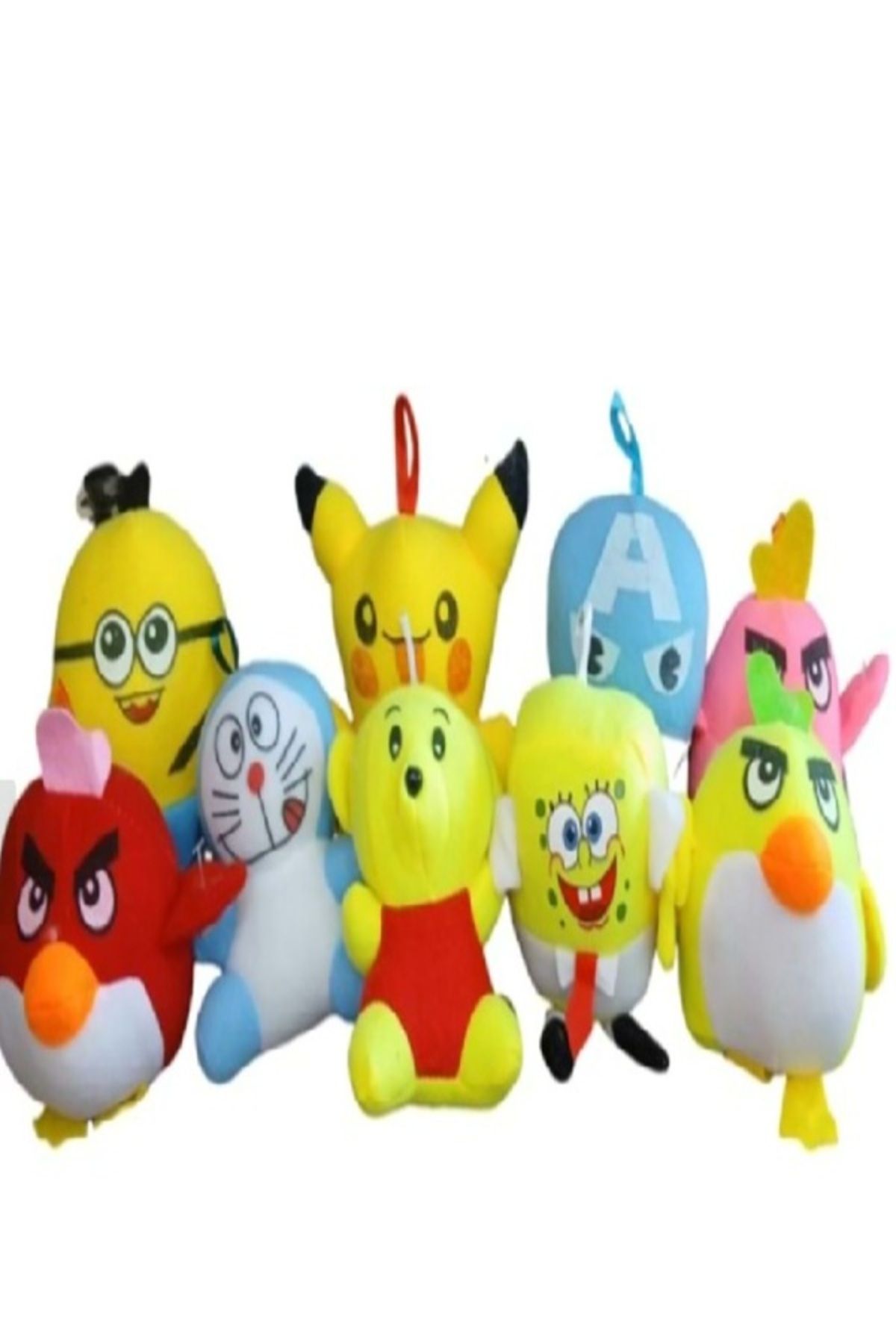sfs elektrik 15 CM ASORTİ MAKİNA PELUŞU 20 adet makine peluş