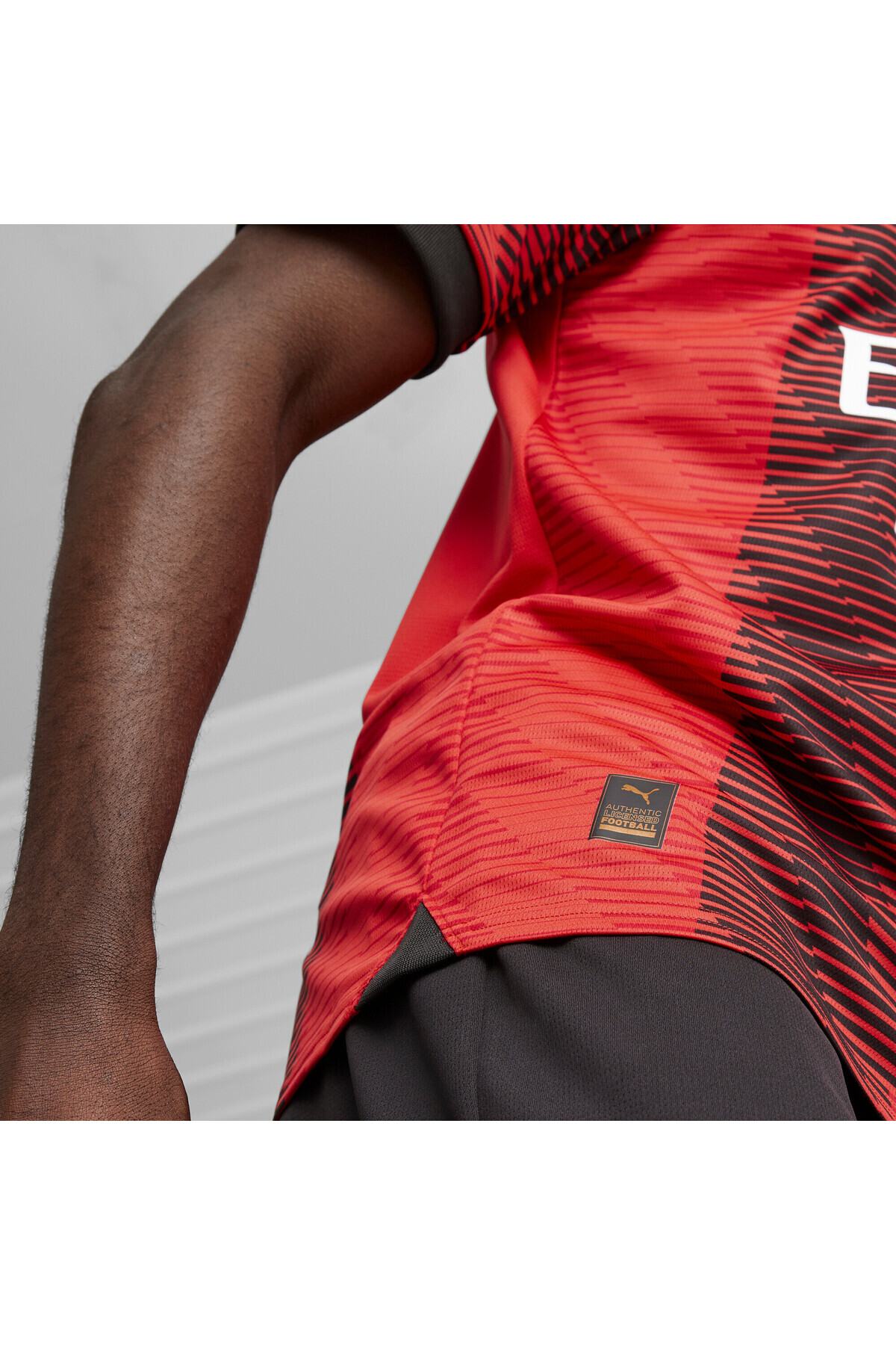 Puma-Mens Ac Milan 23/24 Home Football Jersey Top - Red 4