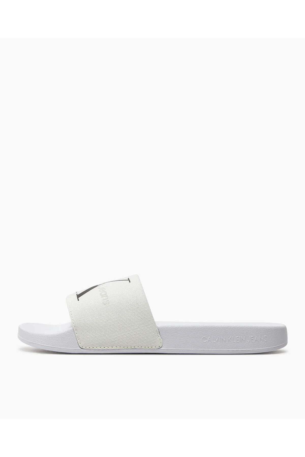 Calvin Klein-Slide Monogram Flip Flops Slippers with Logo 6