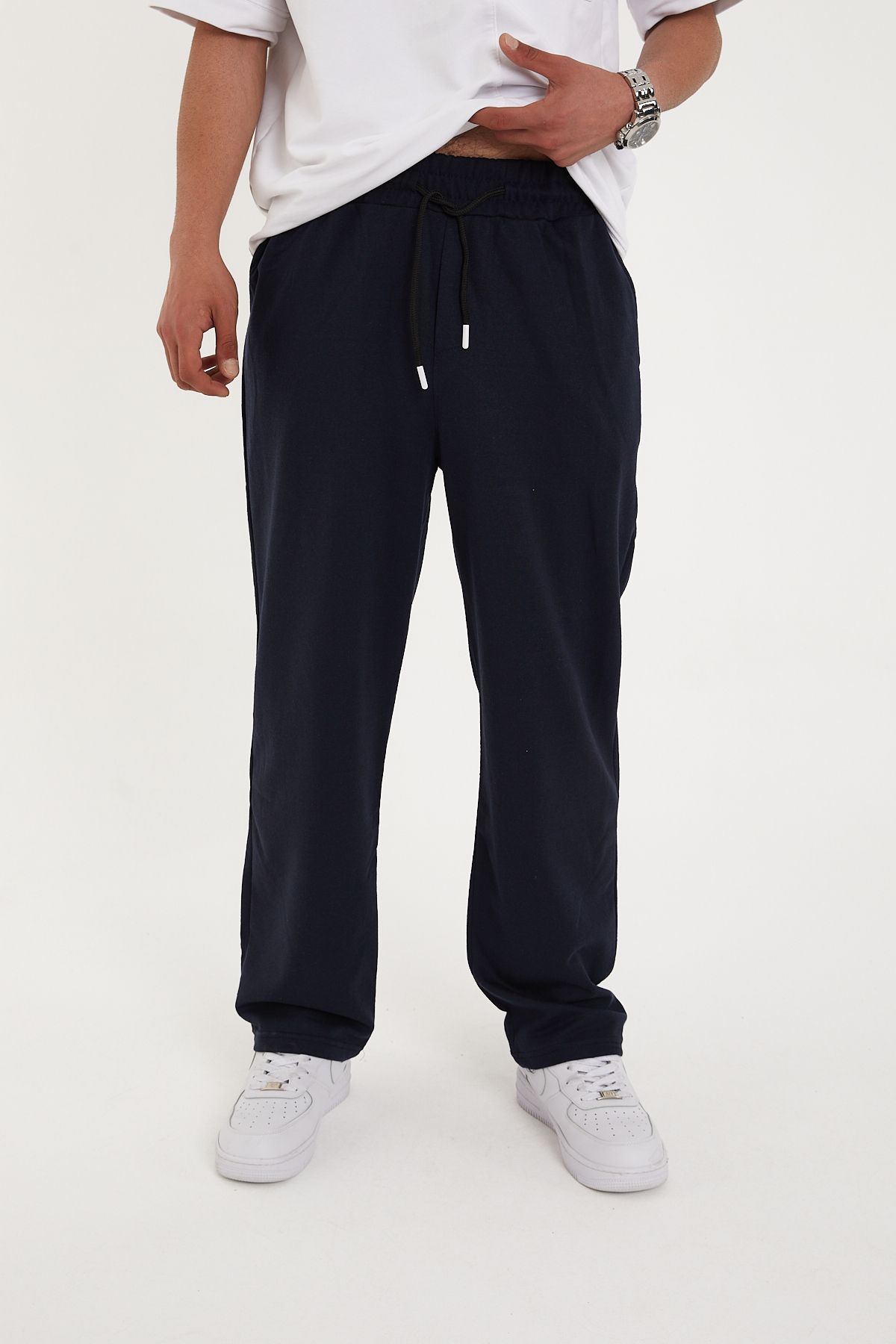 Pavotti Erkek Baggy Eşofman Altı İki İplik