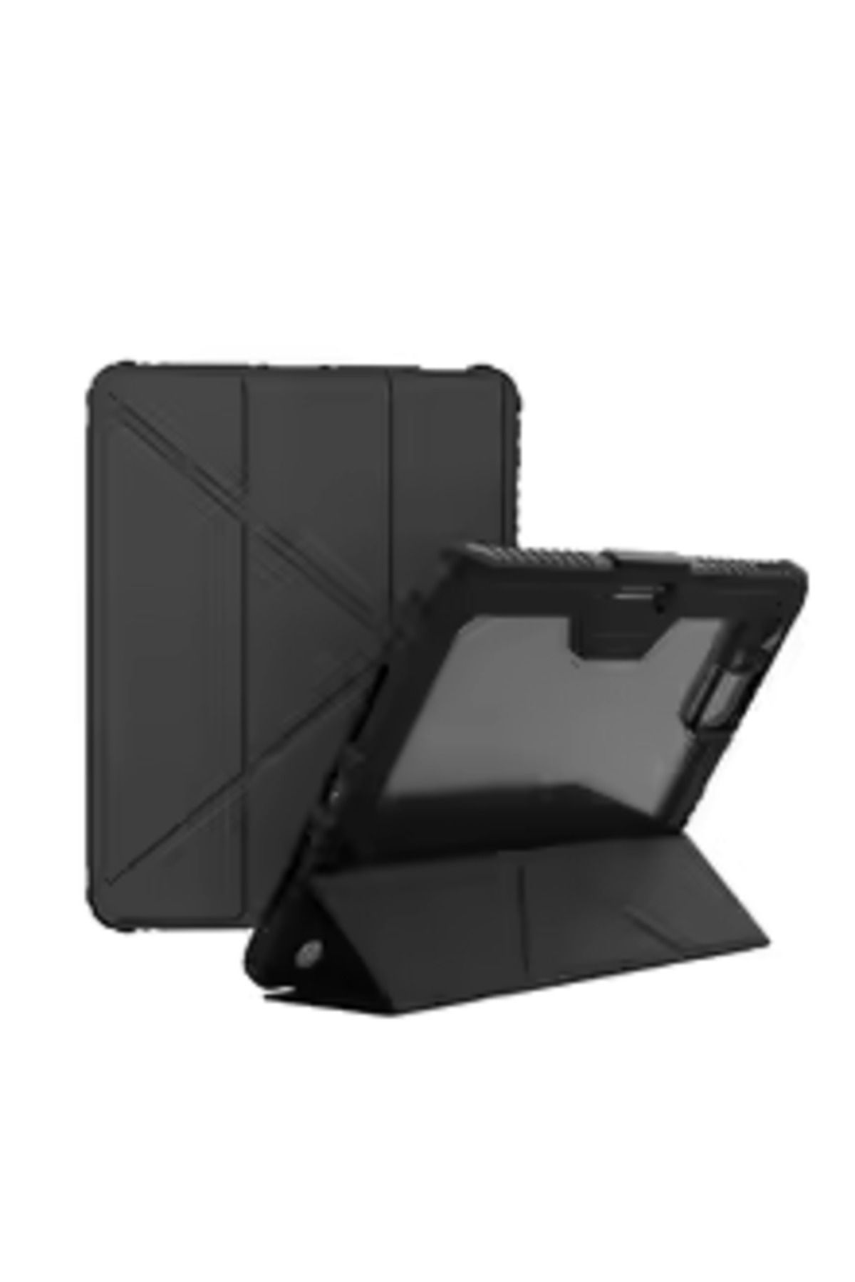 Cisteen NİLLKİN Apple iPad Pro 11 M4 2024 Yatay ve Dikey Standlı Darbe Dayanıklı Tablet Kılıfı