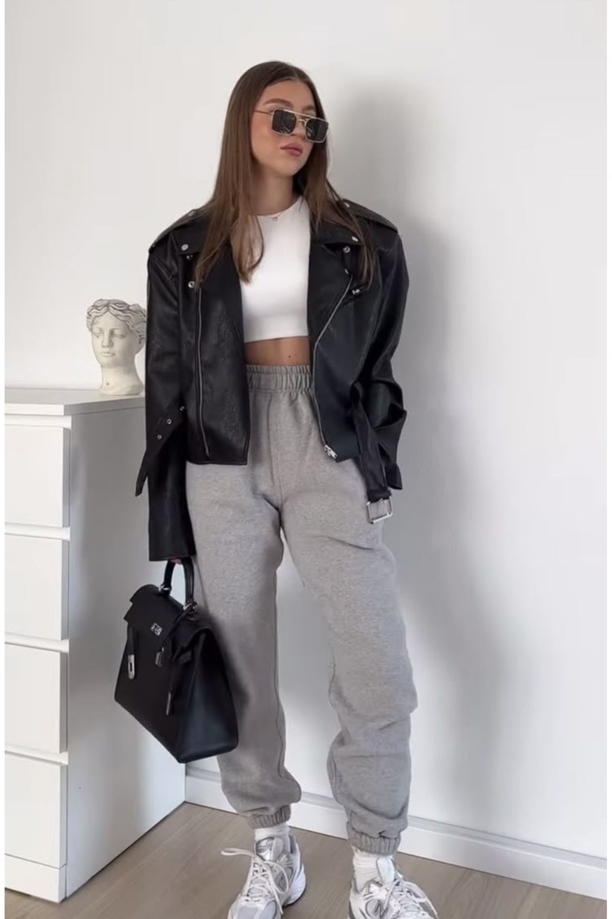 UYN SPORT Jogger Paça Gri Eşofman Altı Unisex
