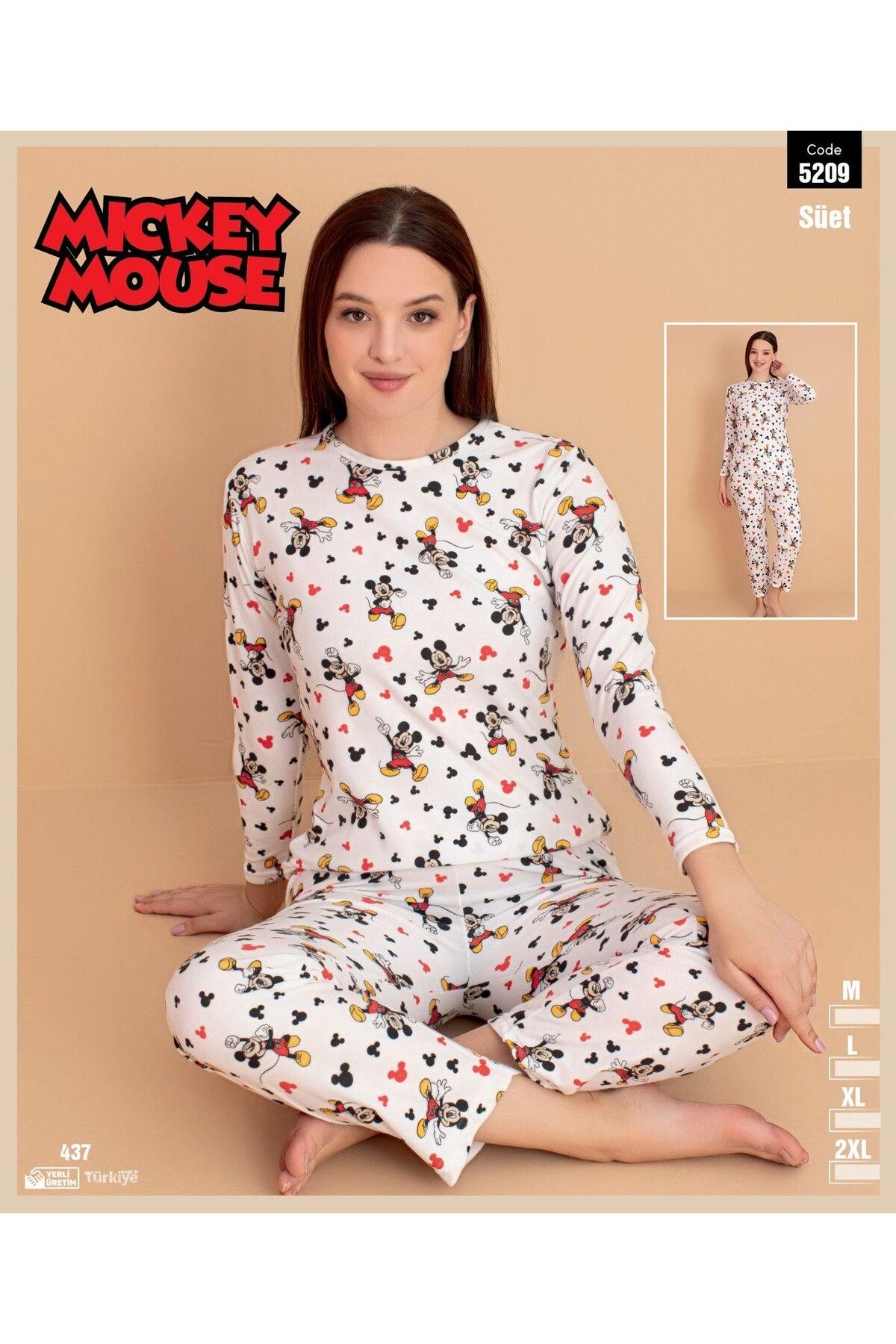 Liliths Dream Desenli Pijama Takımı