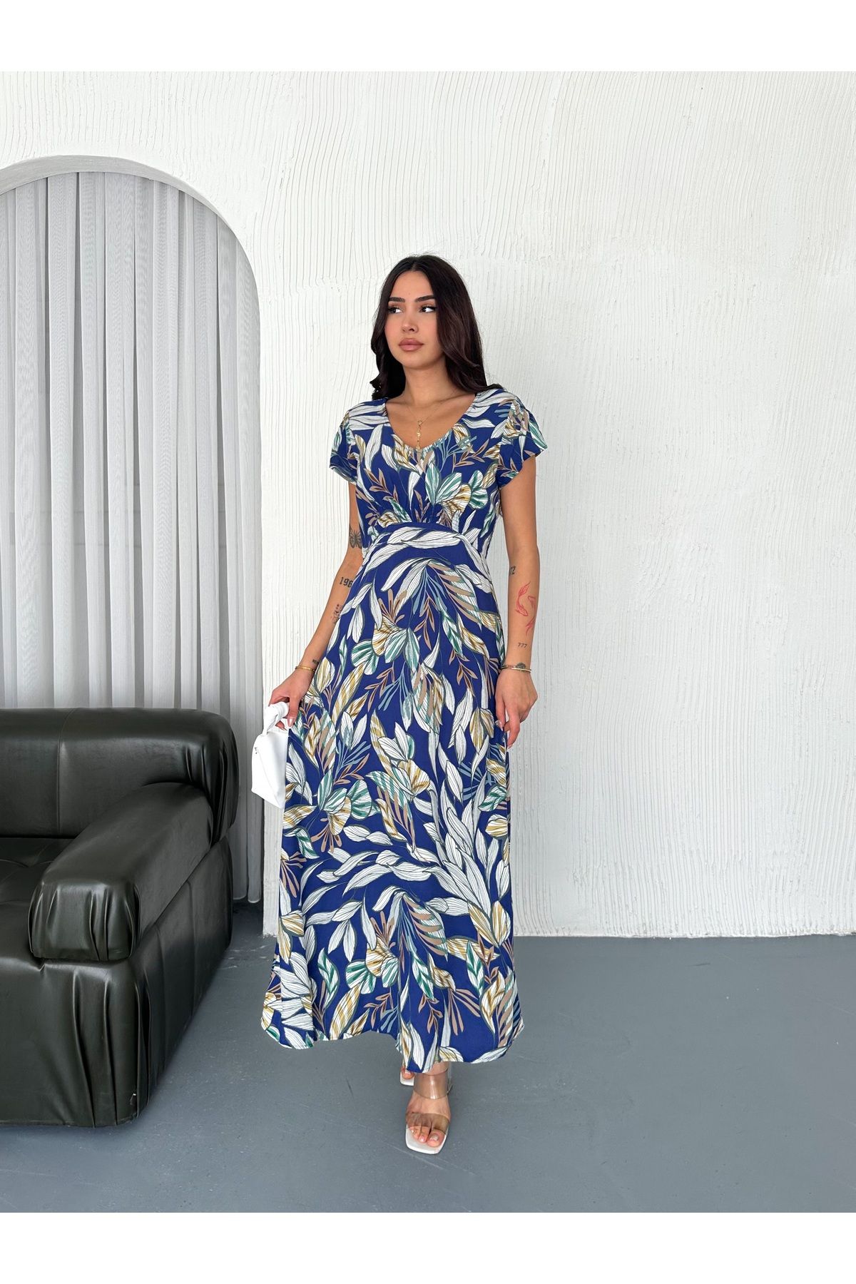 Fanori Woman ÇİÇEK DESENLİ ELBİSE