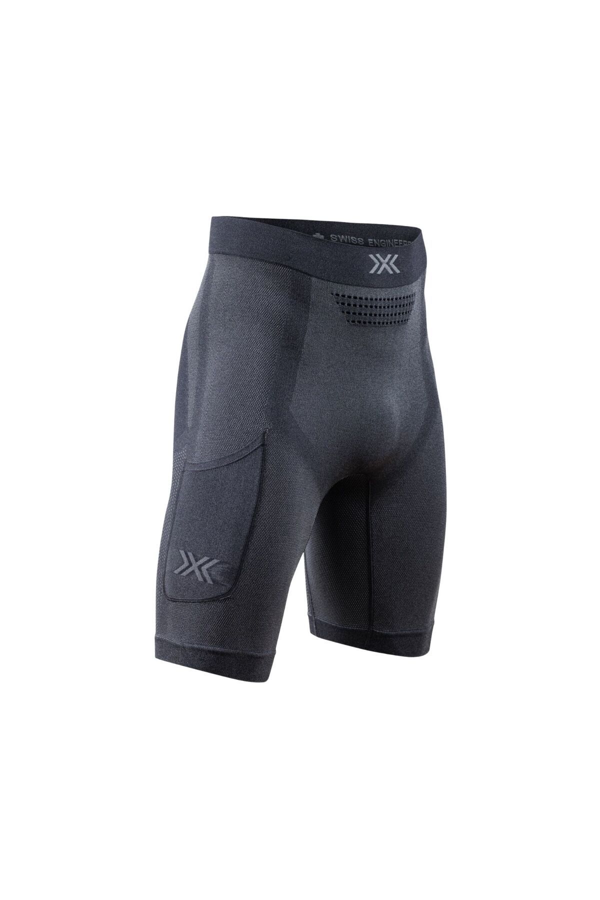 X Bionic X-Bionic Xceed Run Short Tights Erkek Siyah Koşu Şortu