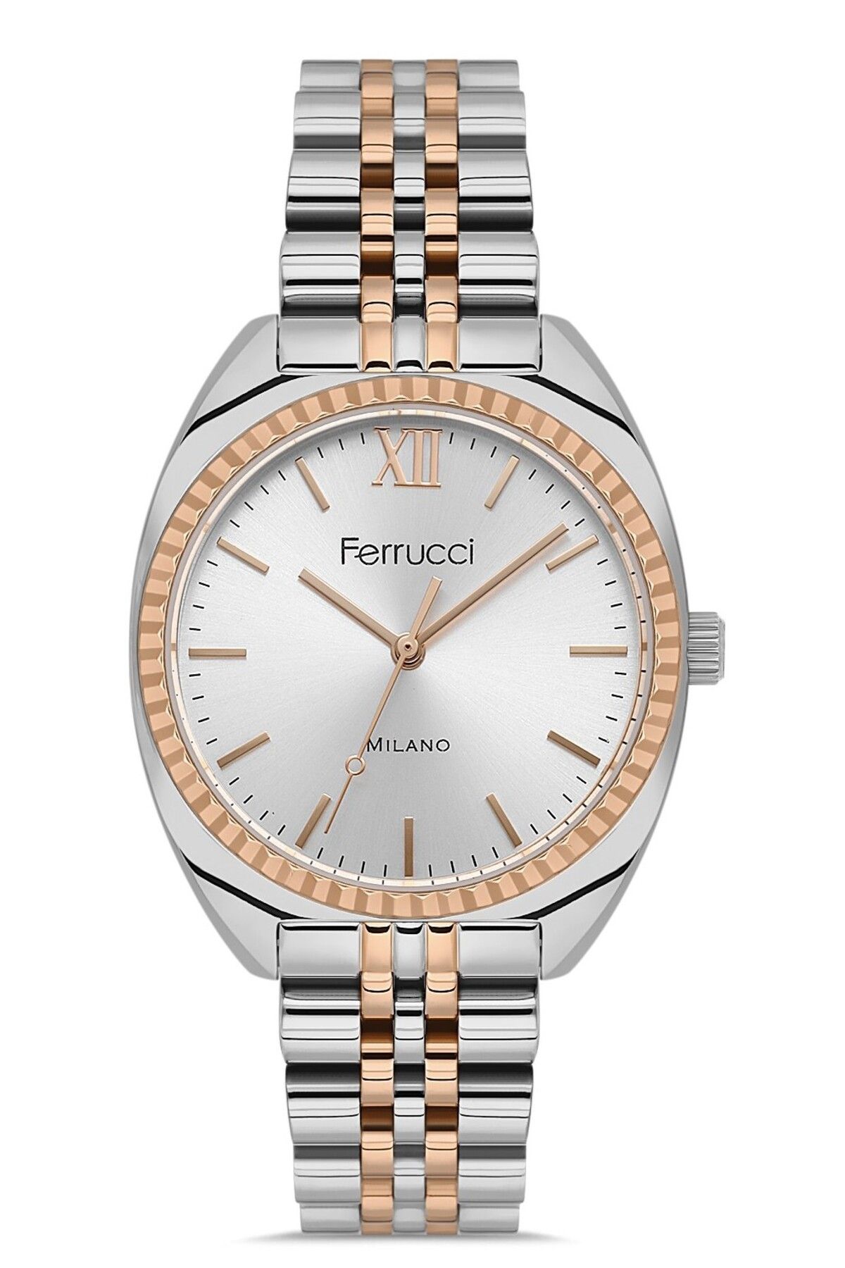 Ferrucci KADIN KOL SAATİ FC042503457M.06640092 GÜMÜŞ-ROSE
