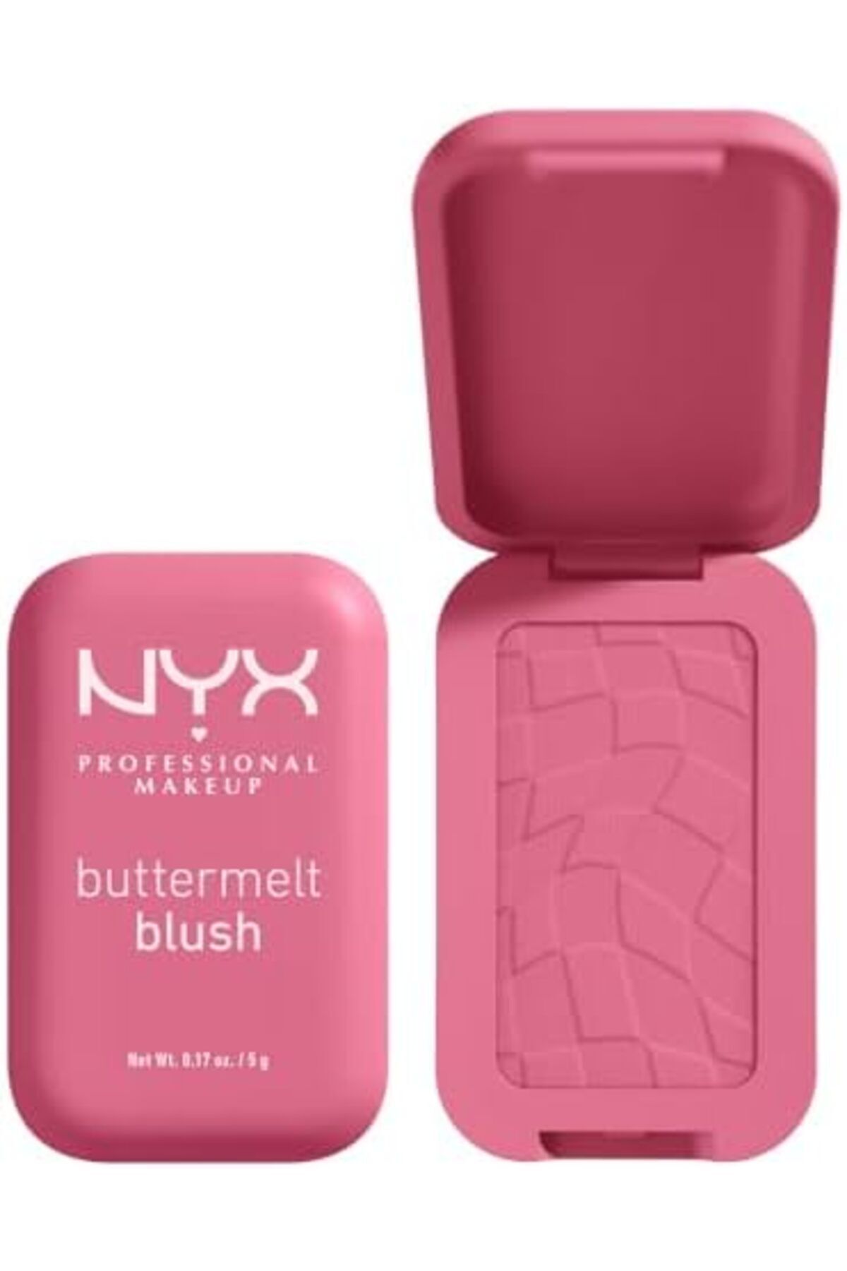 NYX Professional Makeup-بودرة أحمر الخدود 07 من باتر ميلت، تدوم طويلاً (12 ساعة)، مقاومة للبهتان، متوفرة في 2