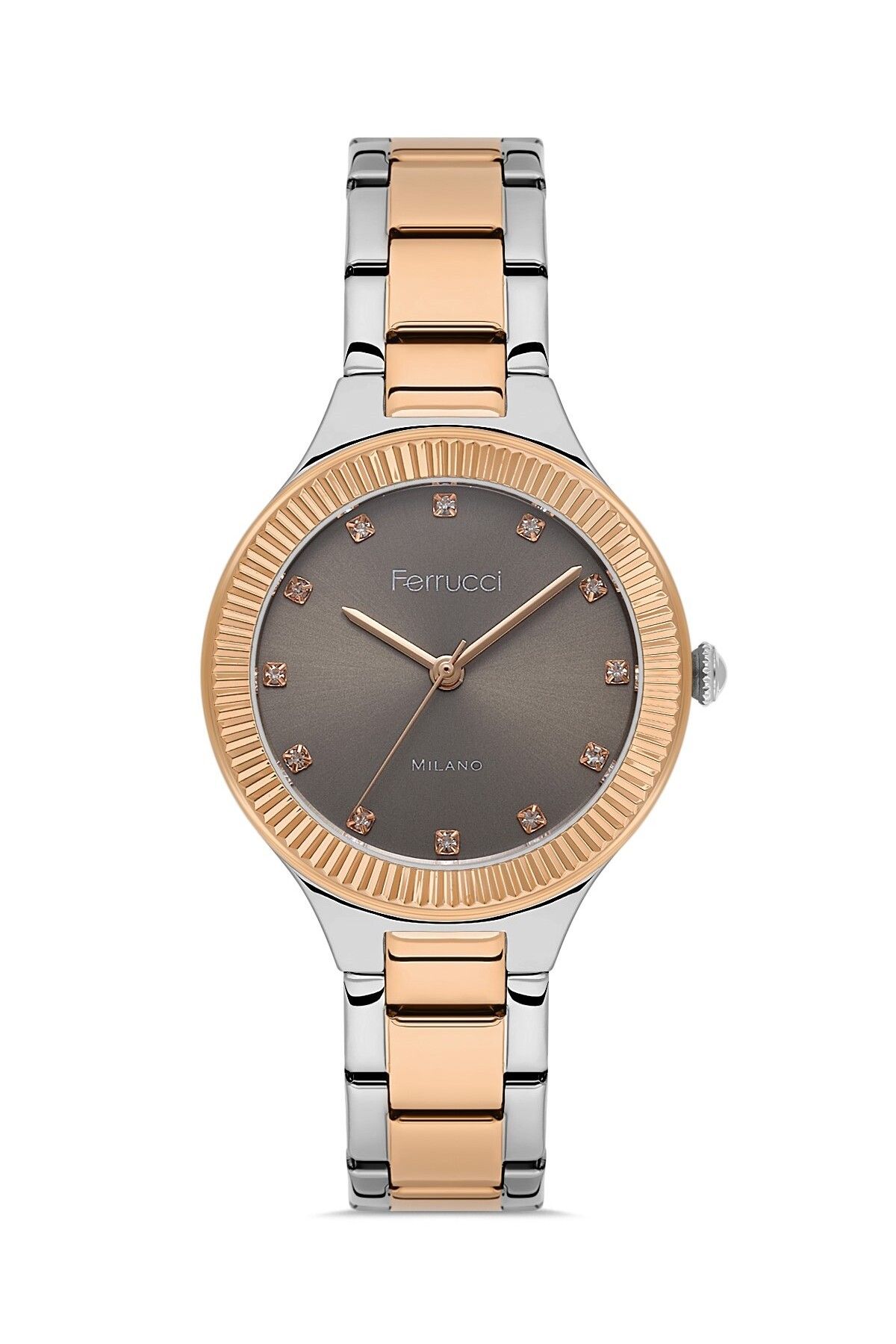 Ferrucci KADIN KOL SAATİ FC012503462M.02640092 GÜMÜŞ-ROSE