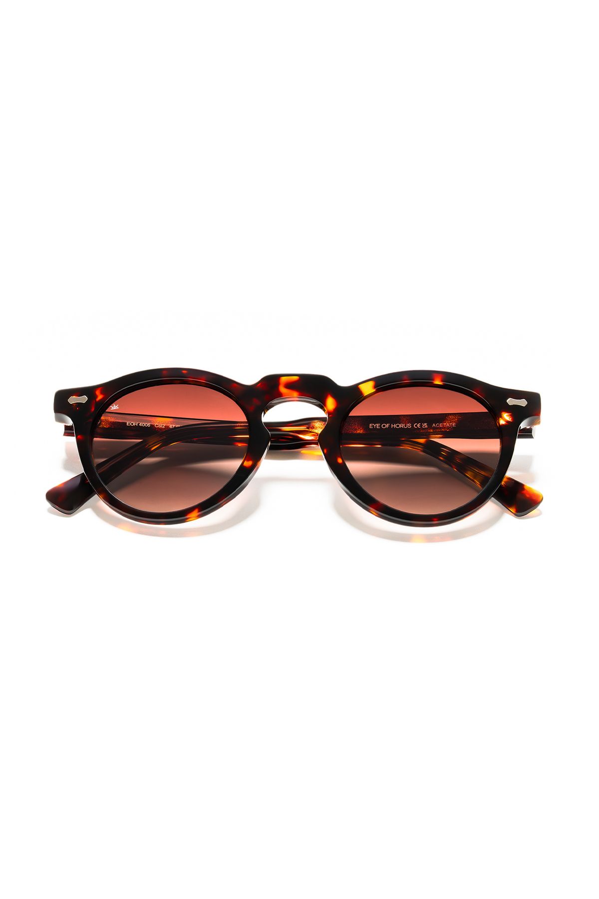 EYE OF HORUS EOH4006 C2 Leopar Asetat Unisex Güneş Gözlüğü
