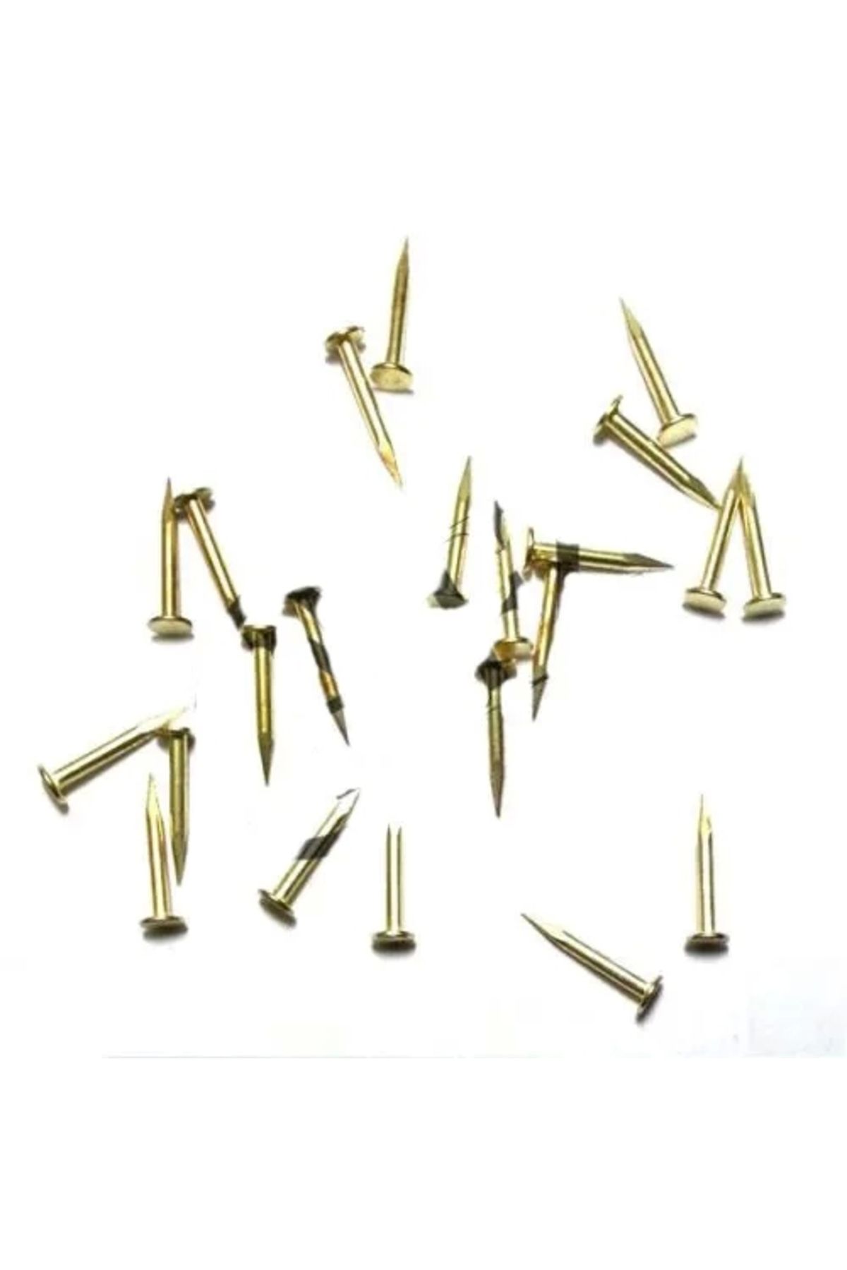 YenisiniAl Klips, Menteşe, Ayağı Çivisi 9mm Çelik - Sarı 10gr