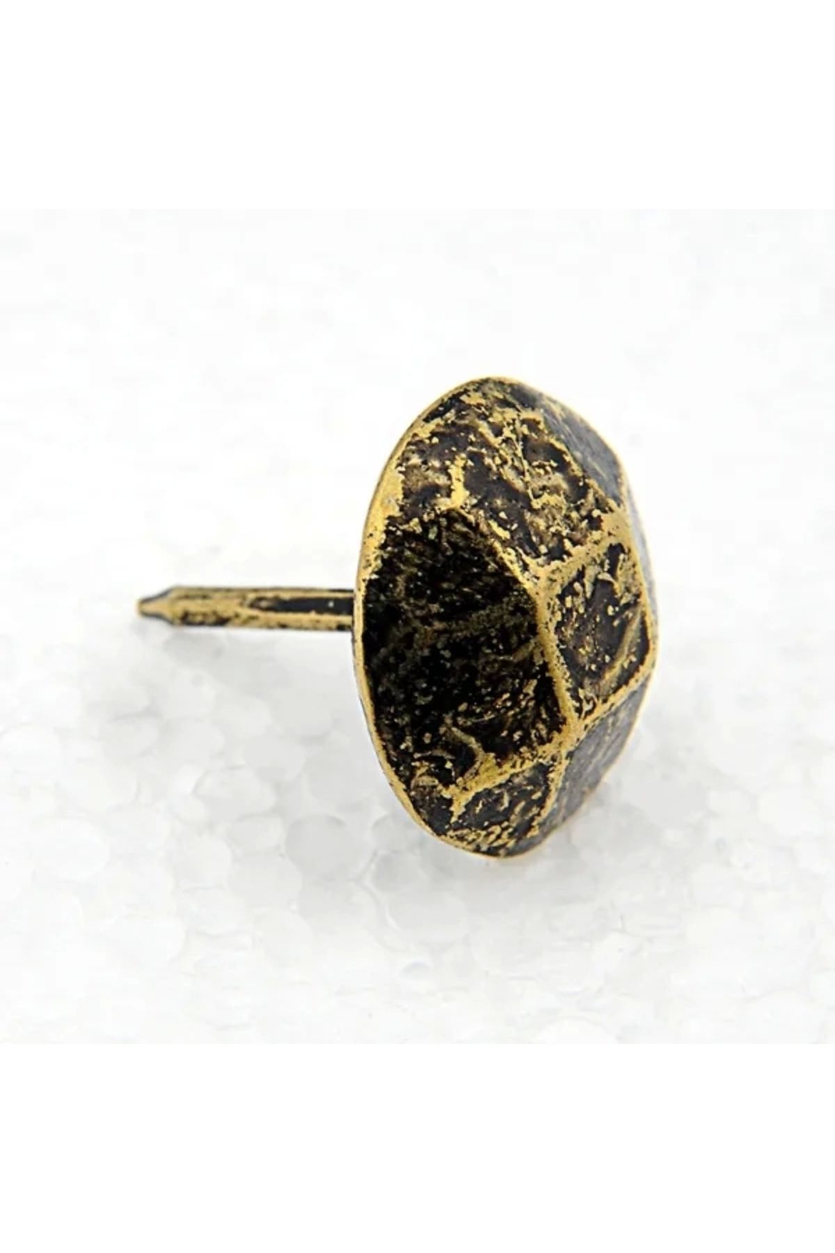 YenisiniAl - Eskitme Antik Beşgen Kabara / Raptiye 18 Mm 10