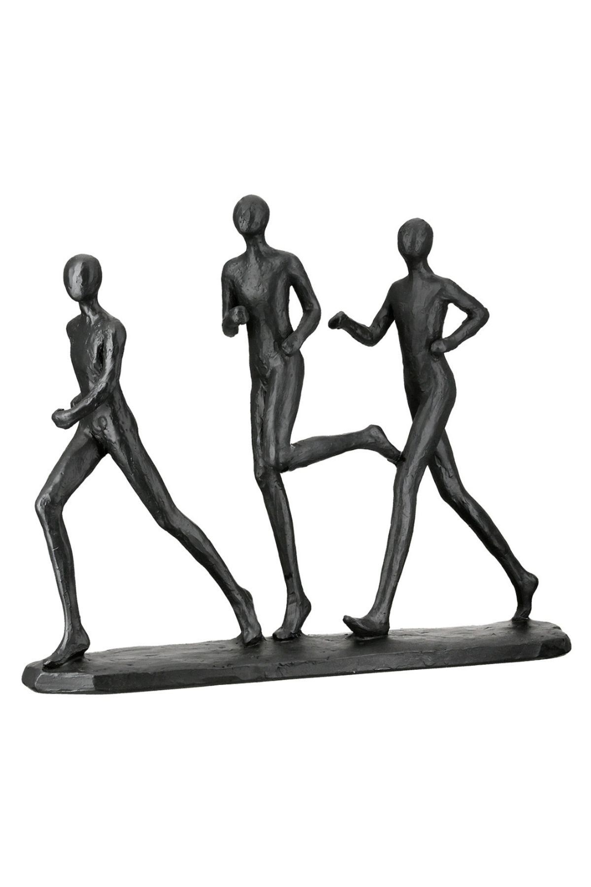Gilde Gılde 3'Lü Heykel Poli Siyah L.6 Cm G.29 Cm Y.23 Cm