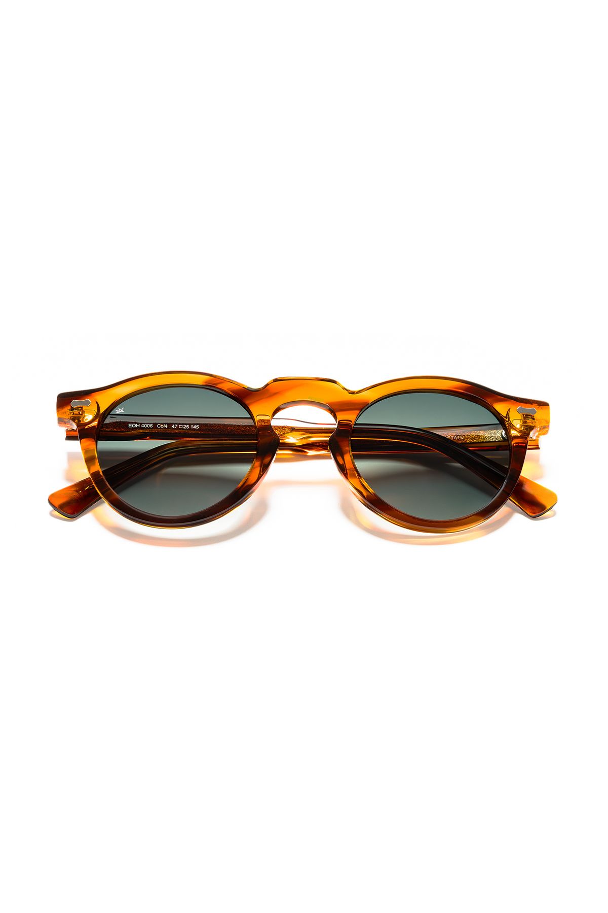 EYE OF HORUS EOH4006 C4 Amber Asetat Unisex Güneş Gözlüğü