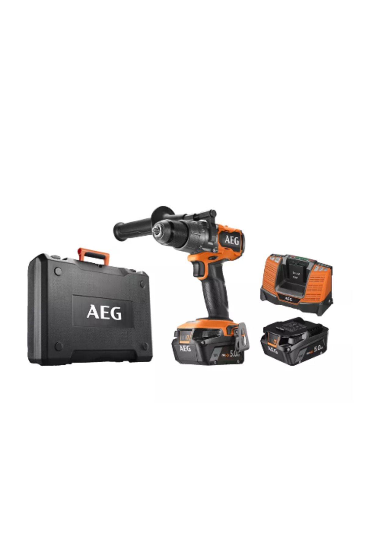 AEG BSB 18C3BL-502C KÖMÜRSÜZ DARBELİ MATKAP 5.0 Ah