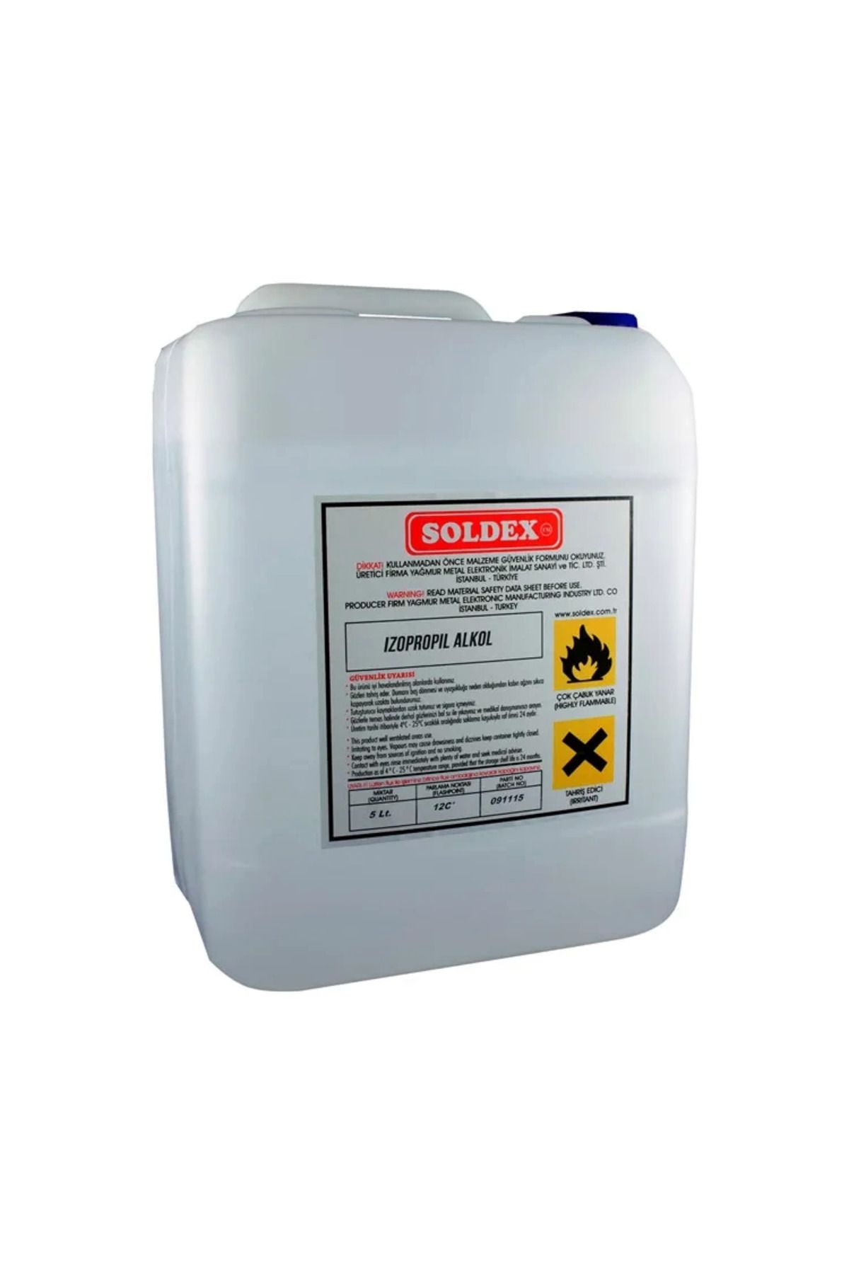 Esrion İzopropil Alkol 5 Lt - %99,9 Saf İpa