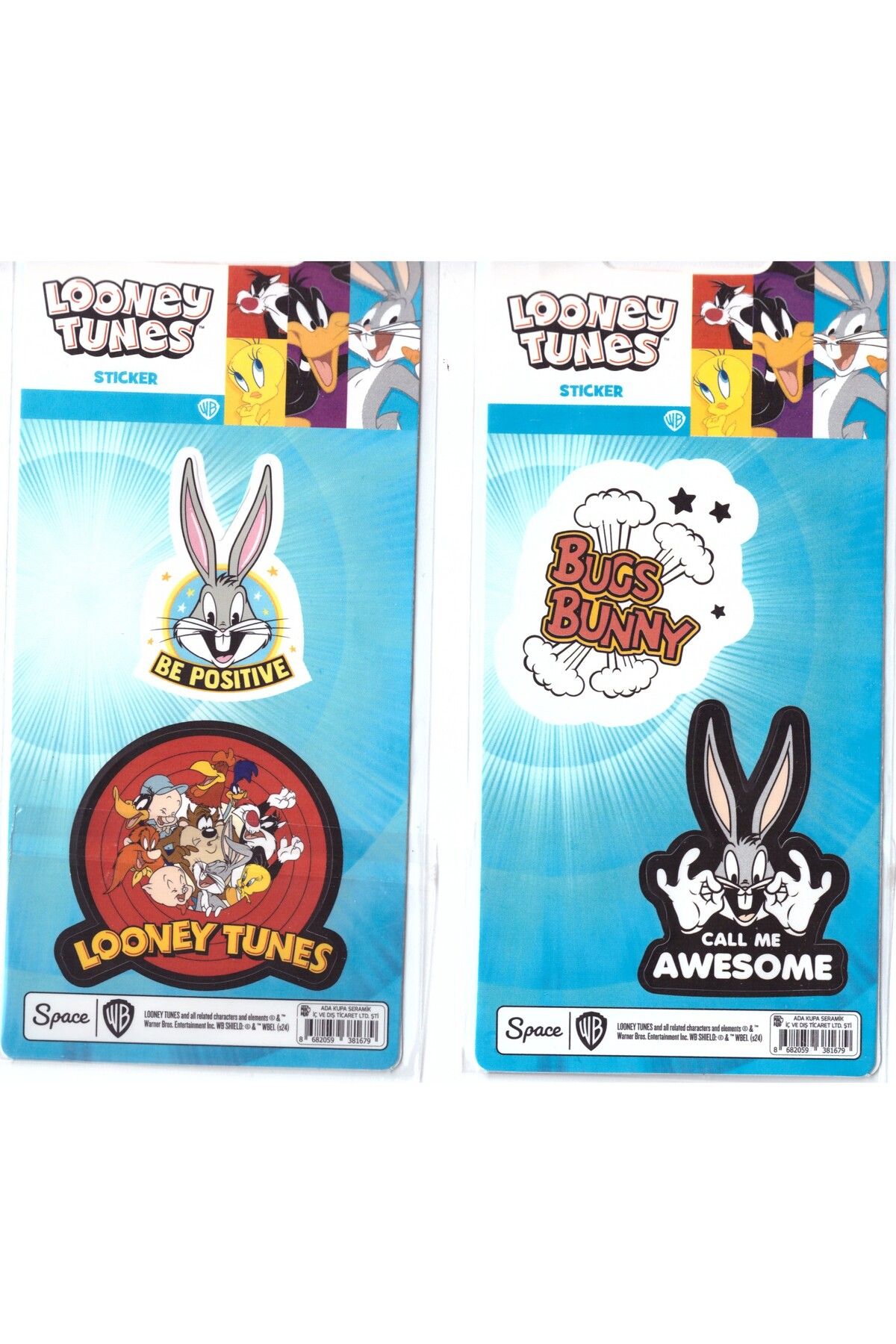 officemate LOONEY TUNES BUGS BUNNY STICKER STC-381679