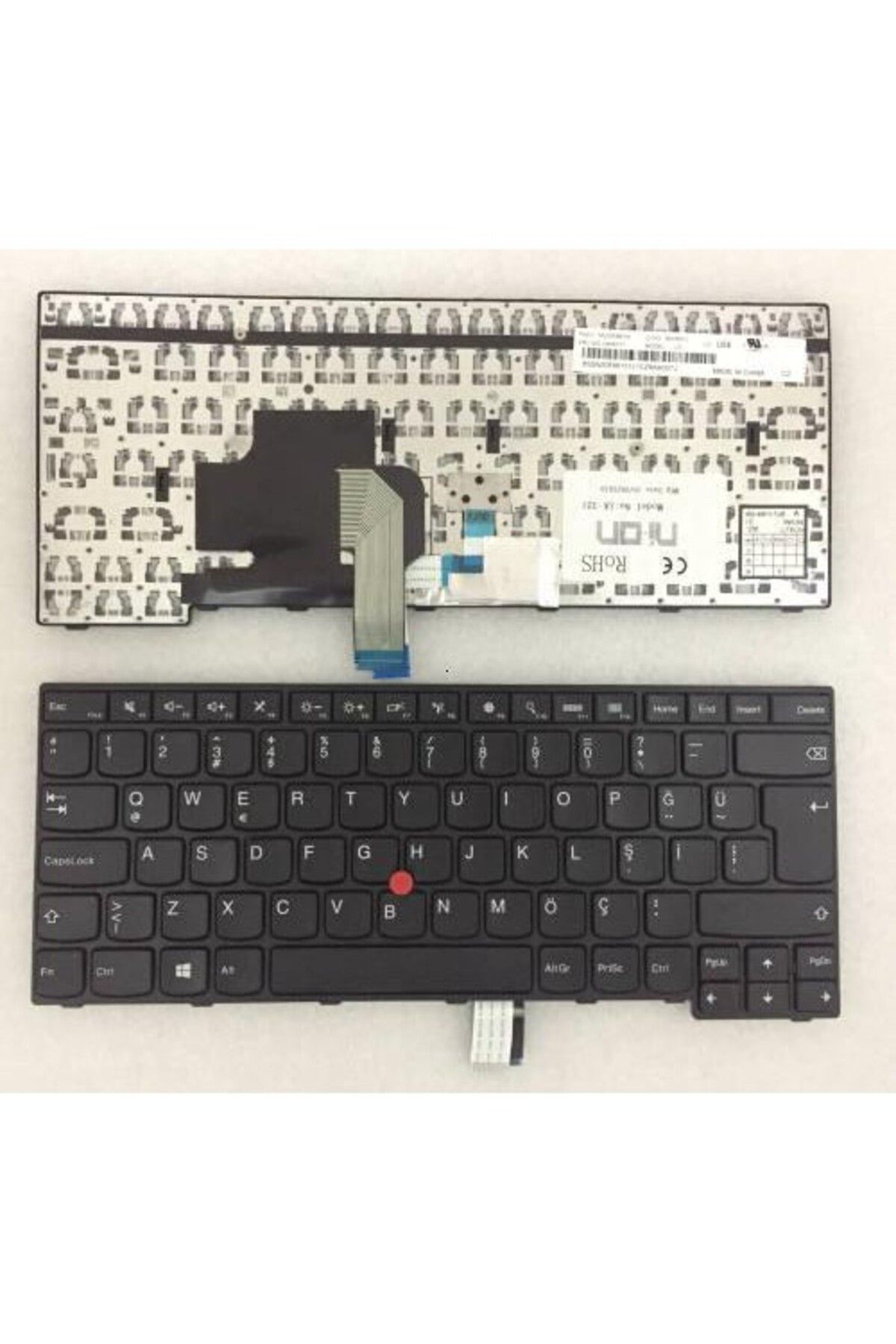 NION Lenovo 04X6129 uyumlu Notebook Klavye (Siyah TR)