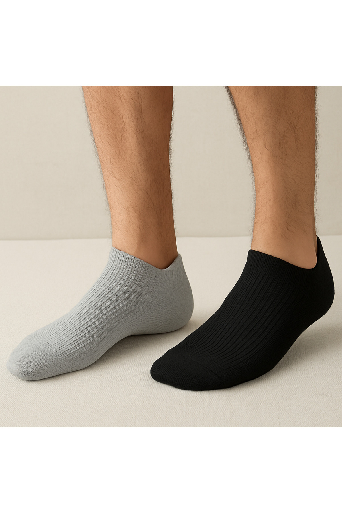 WALTAŞ Erkek Renkli Çorap 9 Çift Yünlü Günlük Sportswear Gipeli görsel 4