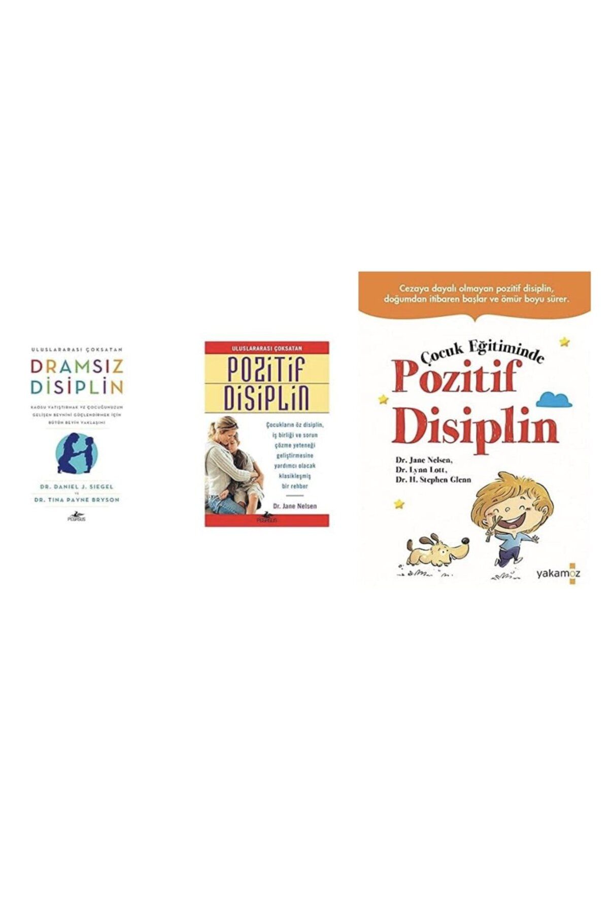 Can Yayınları dramsiz disiplin + pozitif disiplin + cocuk egitiminde pozitif disiplin = 3 set