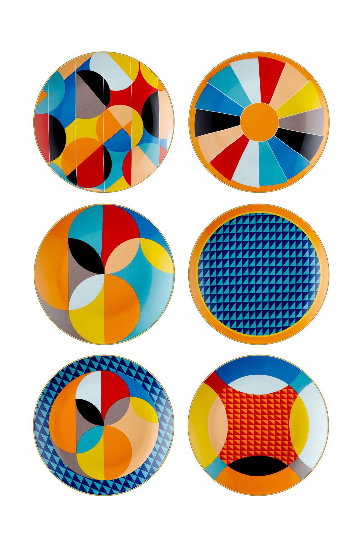 GUNES ZUCCACIYE Shapes Pasta Tabağı 6 Kişilik