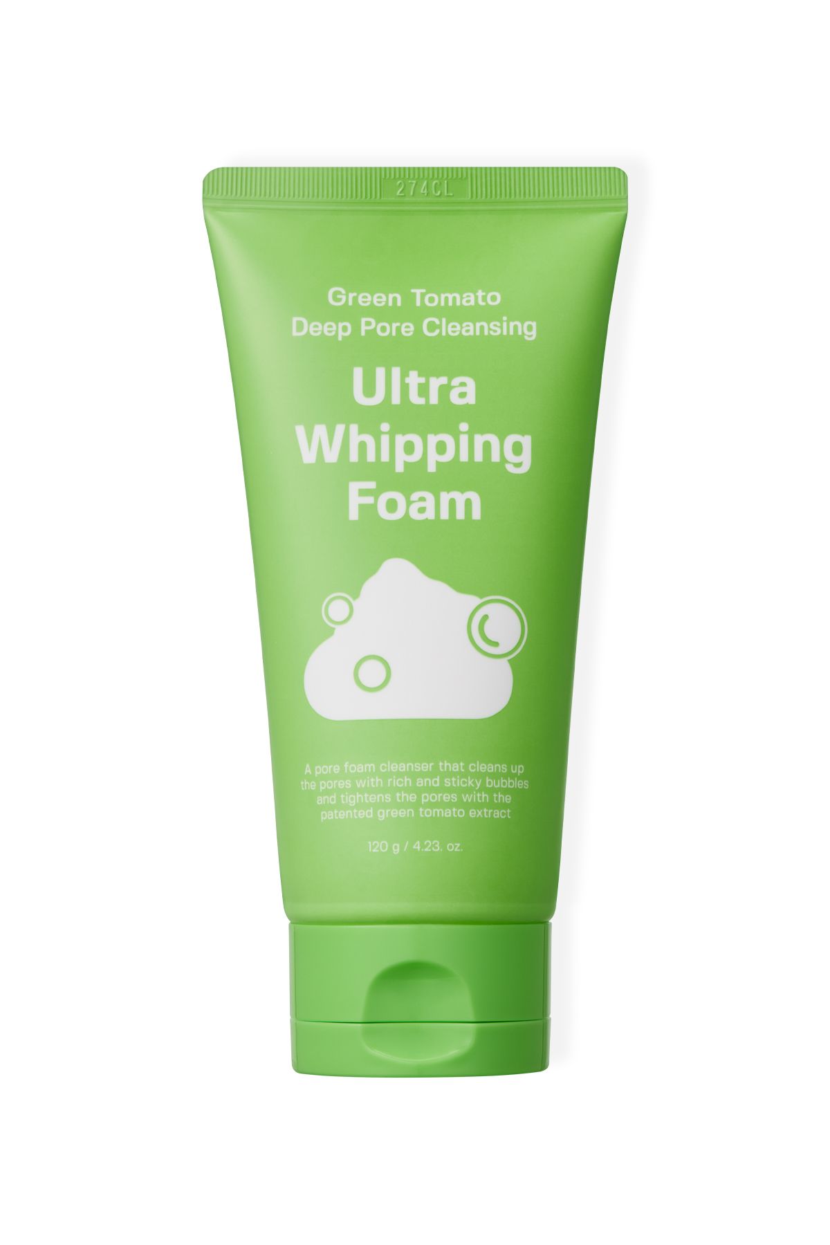 SUNGBOON EDITOR Green Tomato Deep Pore Cleansing Ultra Whipping Foam 120g
