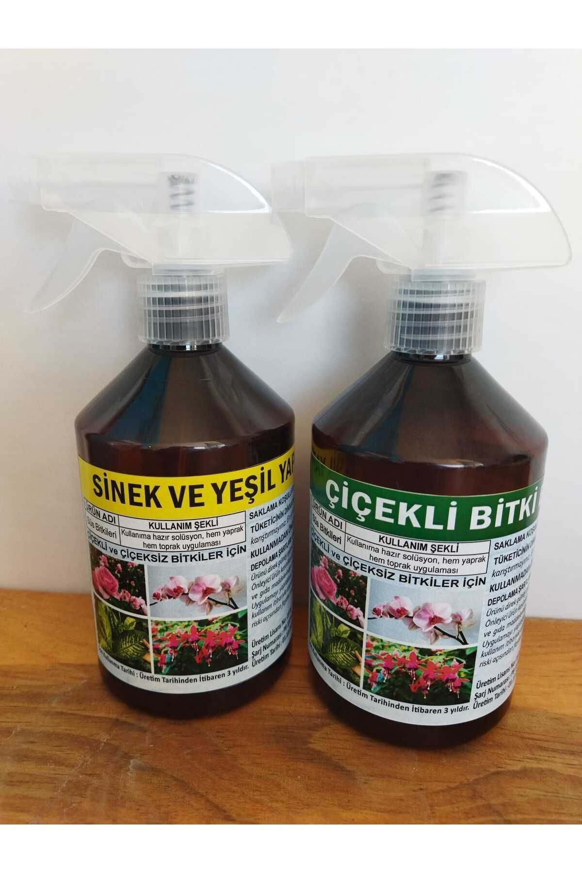 ARAZİ TARIM Sinek ve Yeşil Yaprak Biti Önleyici 0,5 lt + Çiçekli Bitki Besini (coşturan) 0,5 lt(İKİLİ SET)