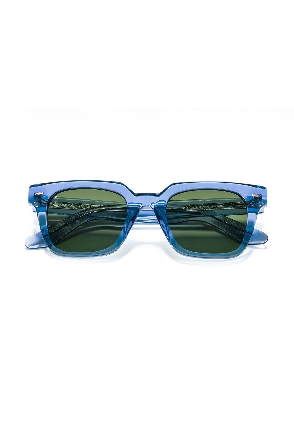 EYE OF HORUS EOH4009 C4 Mavi Asetat Unisex Güneş Gözlüğü