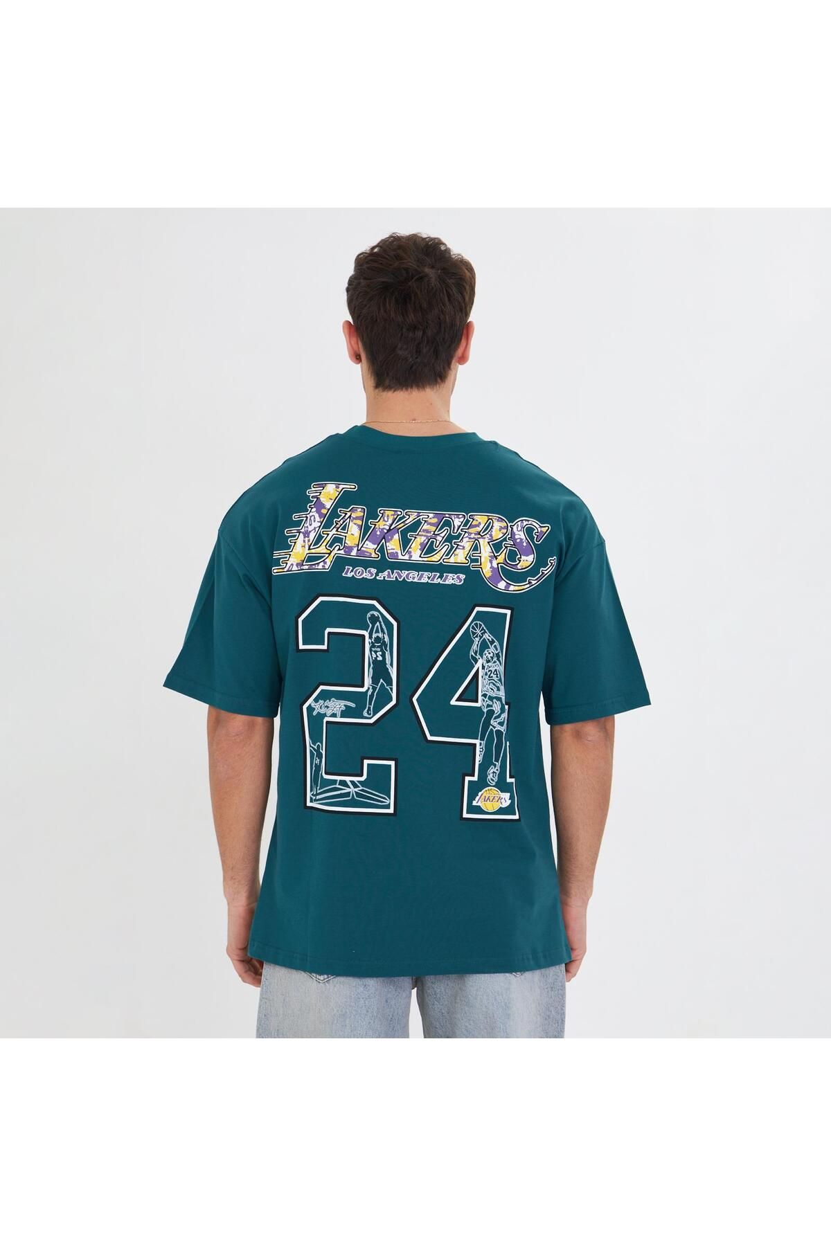 boliwear Oversize Unisex Lakers T- Shirt