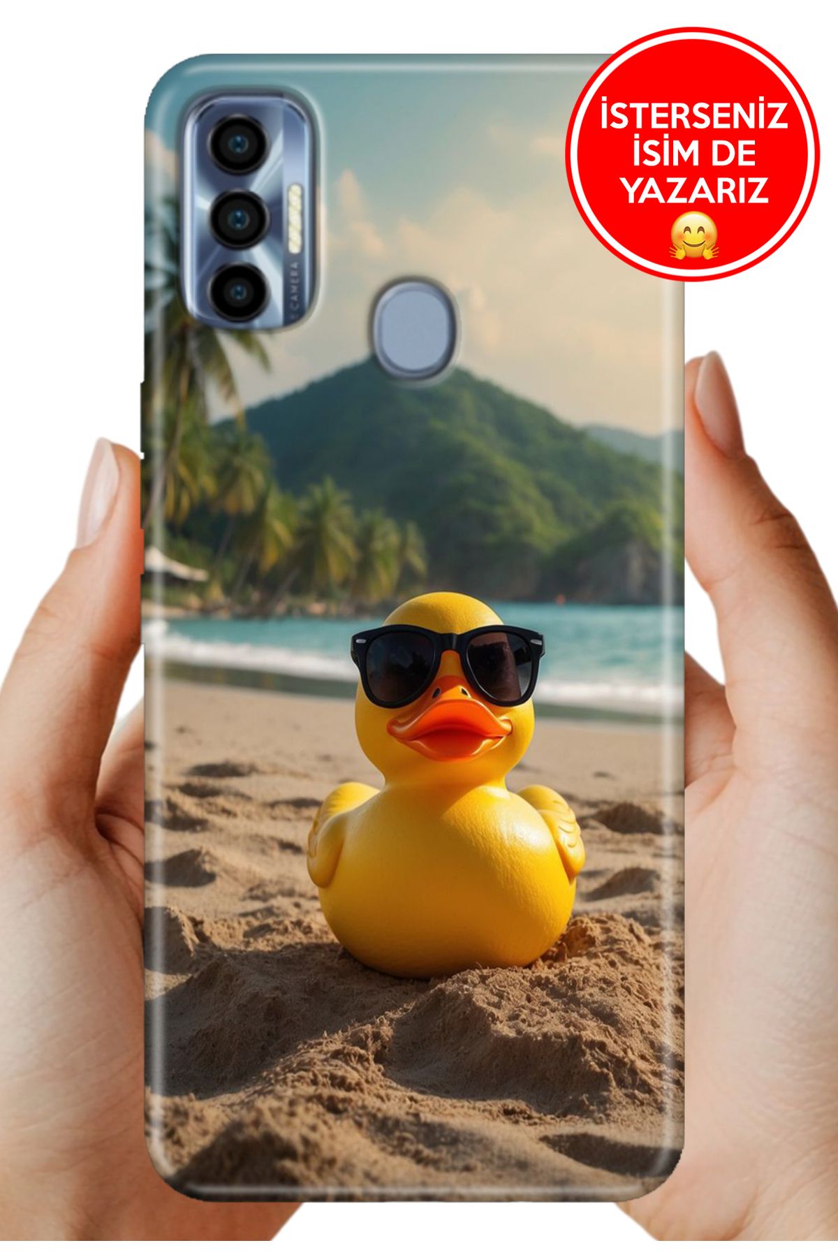 TECNO Spark 7 Pro Kılıf Telefon Kılıfı Tasarım Kapak Yaz Güzeli