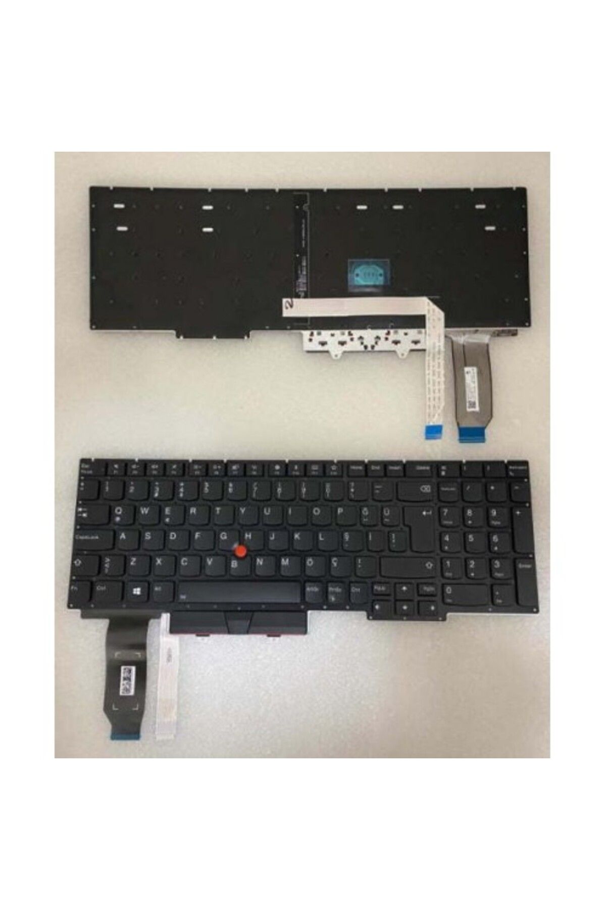 NION Lenovo 5M10W64651 5M10W64638 uyumlu Notebook Klavye (Siyah TR Aydınlatmalı)